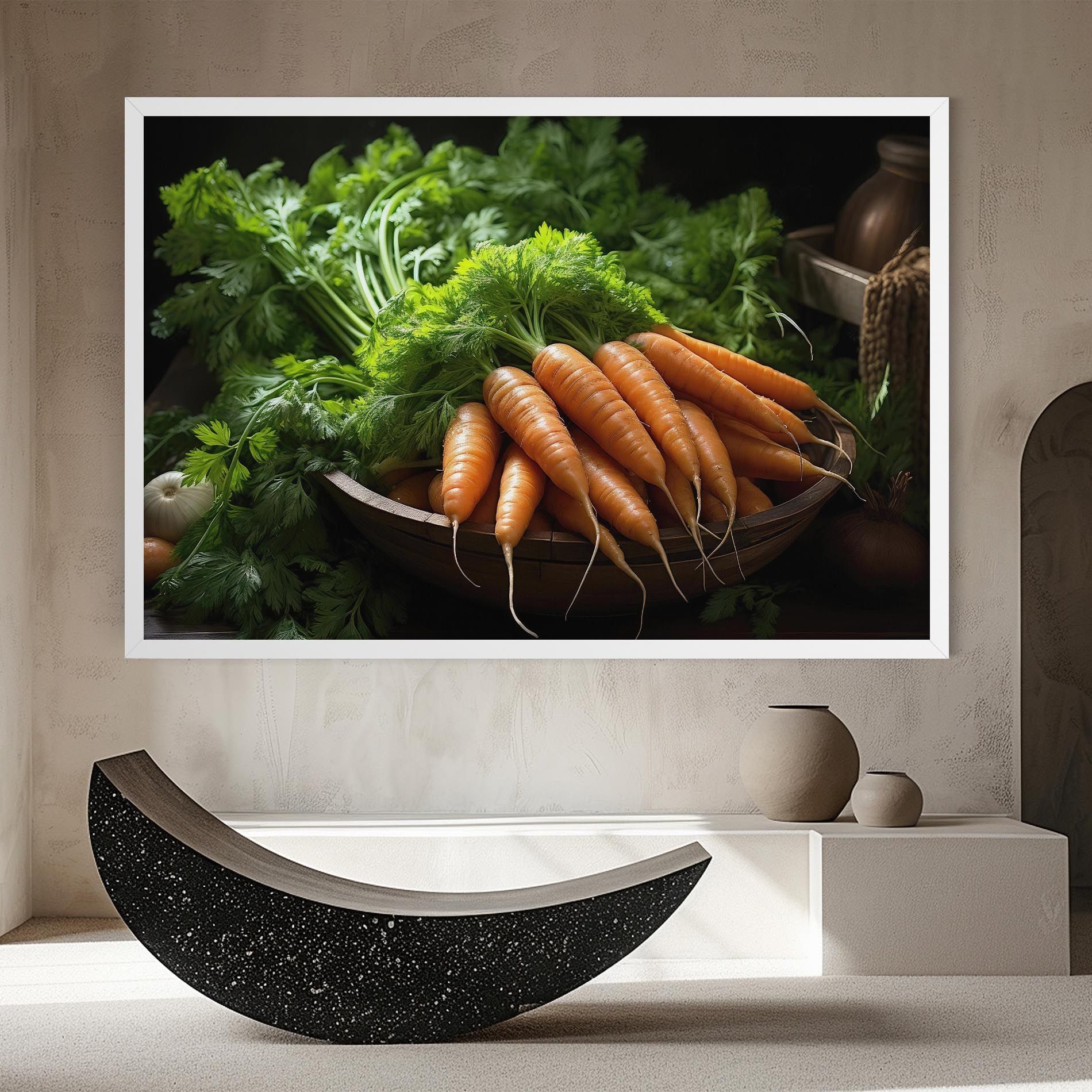 Fresh Carrots Basket mockup 8