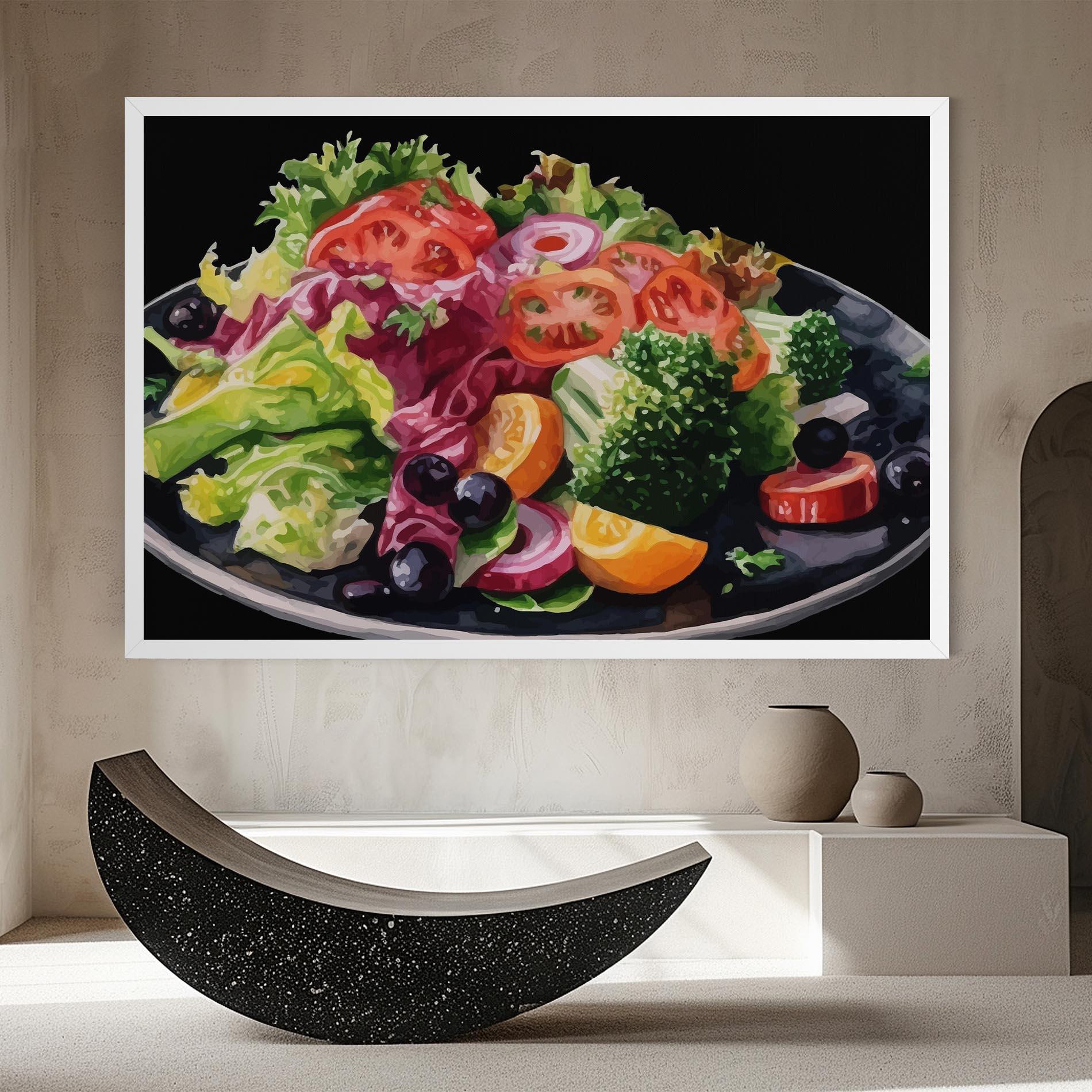 Картина на платно Healthy Tomato Food mockup 8