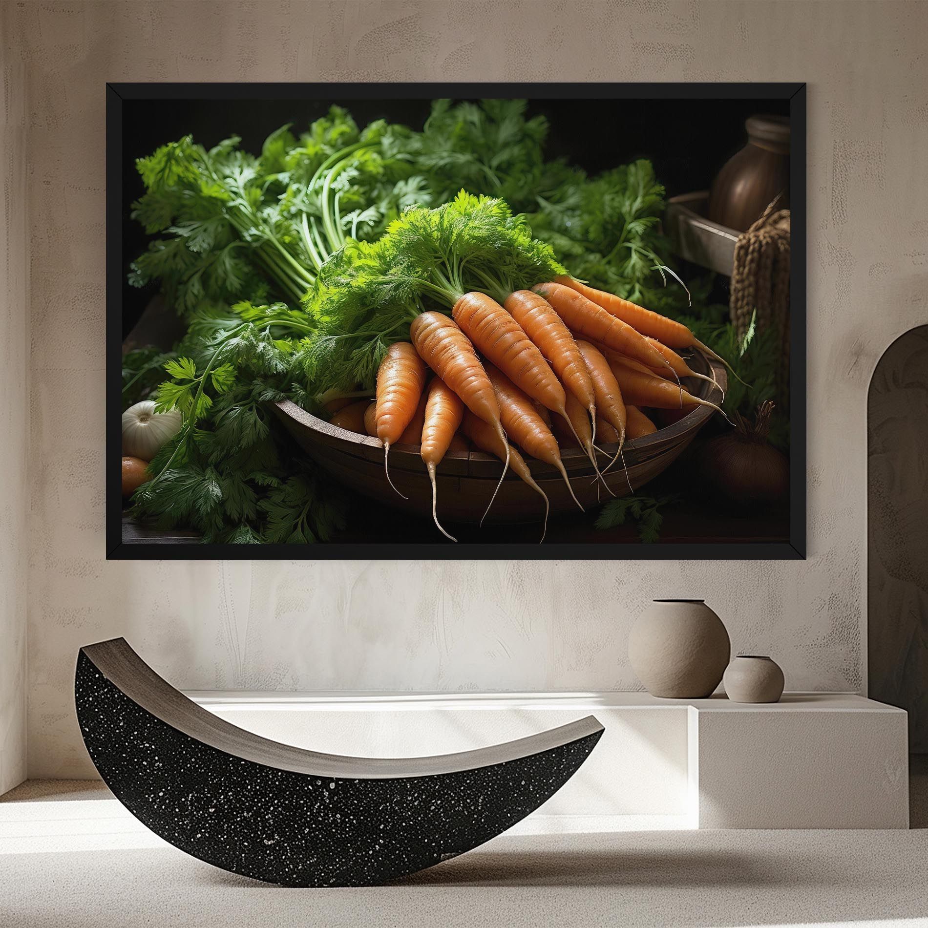 Fresh Carrots Basket mockup 8