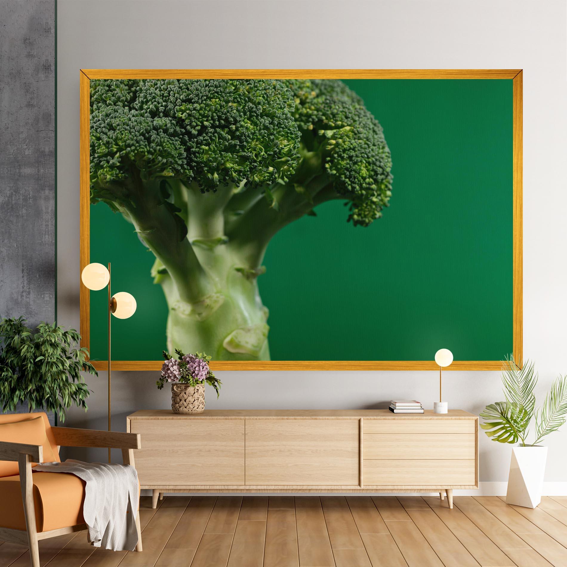 Картина на платно Broccoli mockup 9