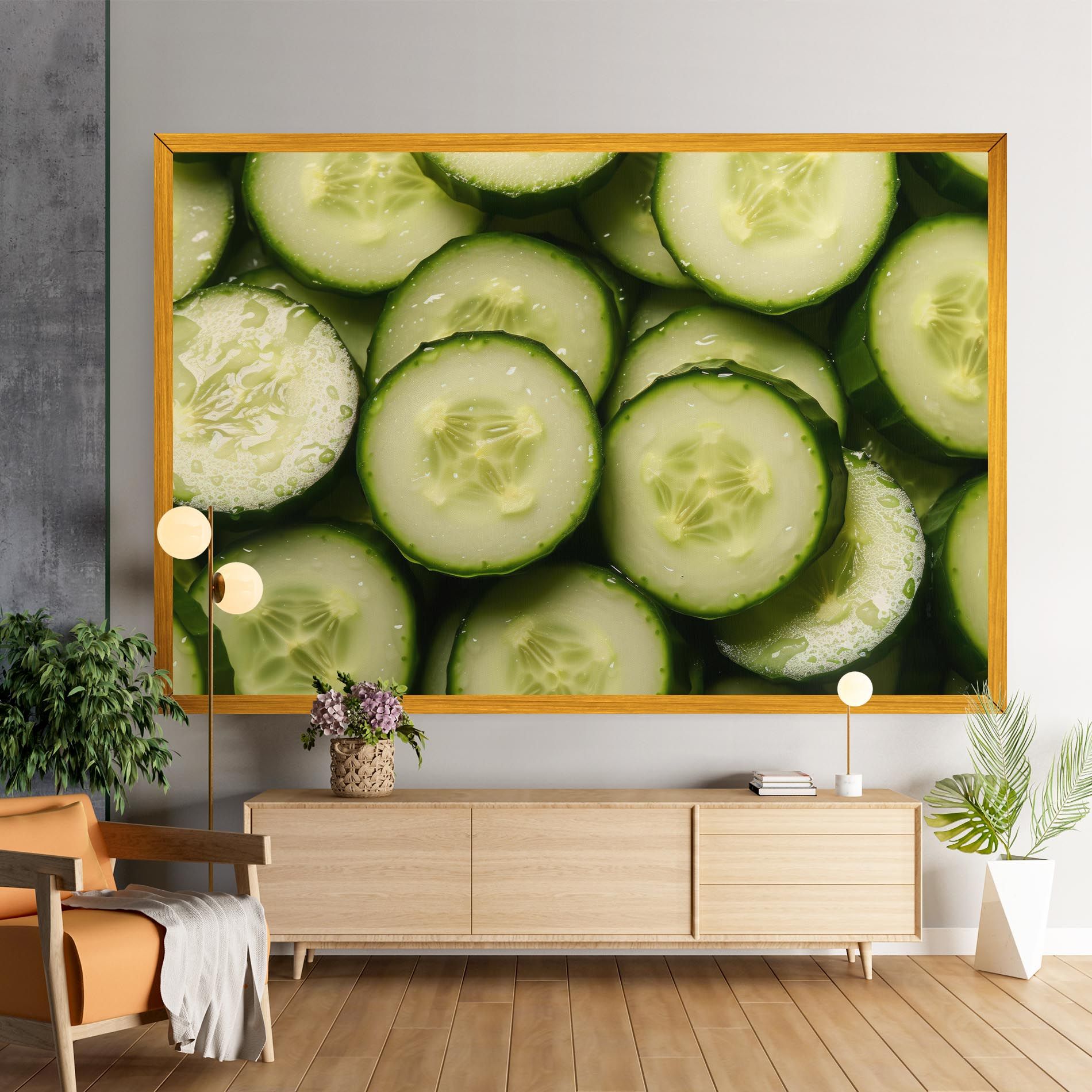 Fresh Cucumber mockup 9