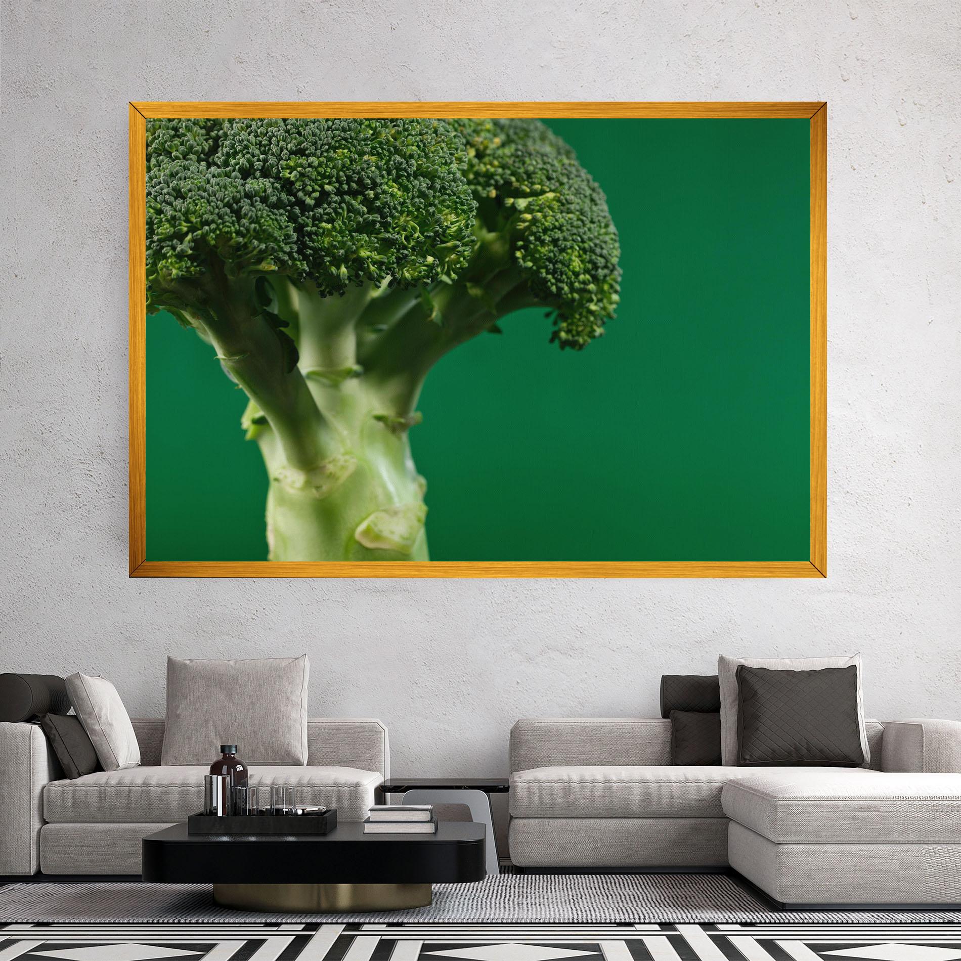 Картина на платно Broccoli mockup 2