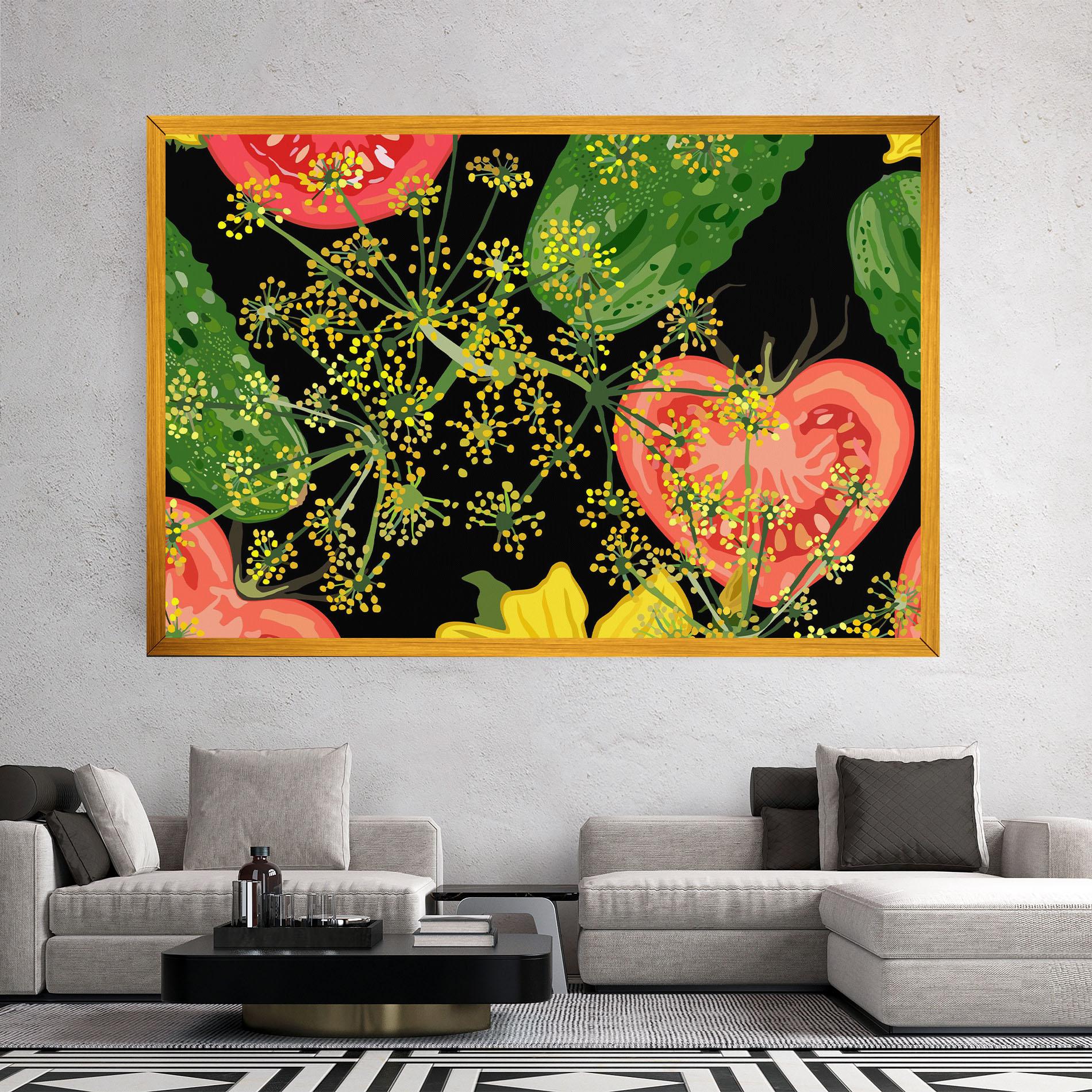 Картина на платно Heart Tomato mockup 2