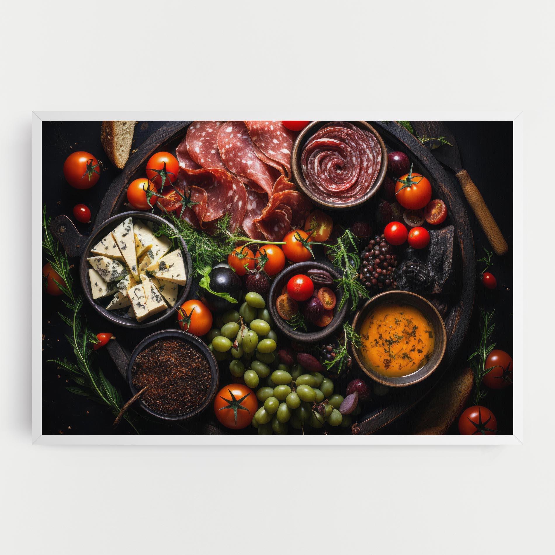 Картина на платно Meats Assortment mockup 0