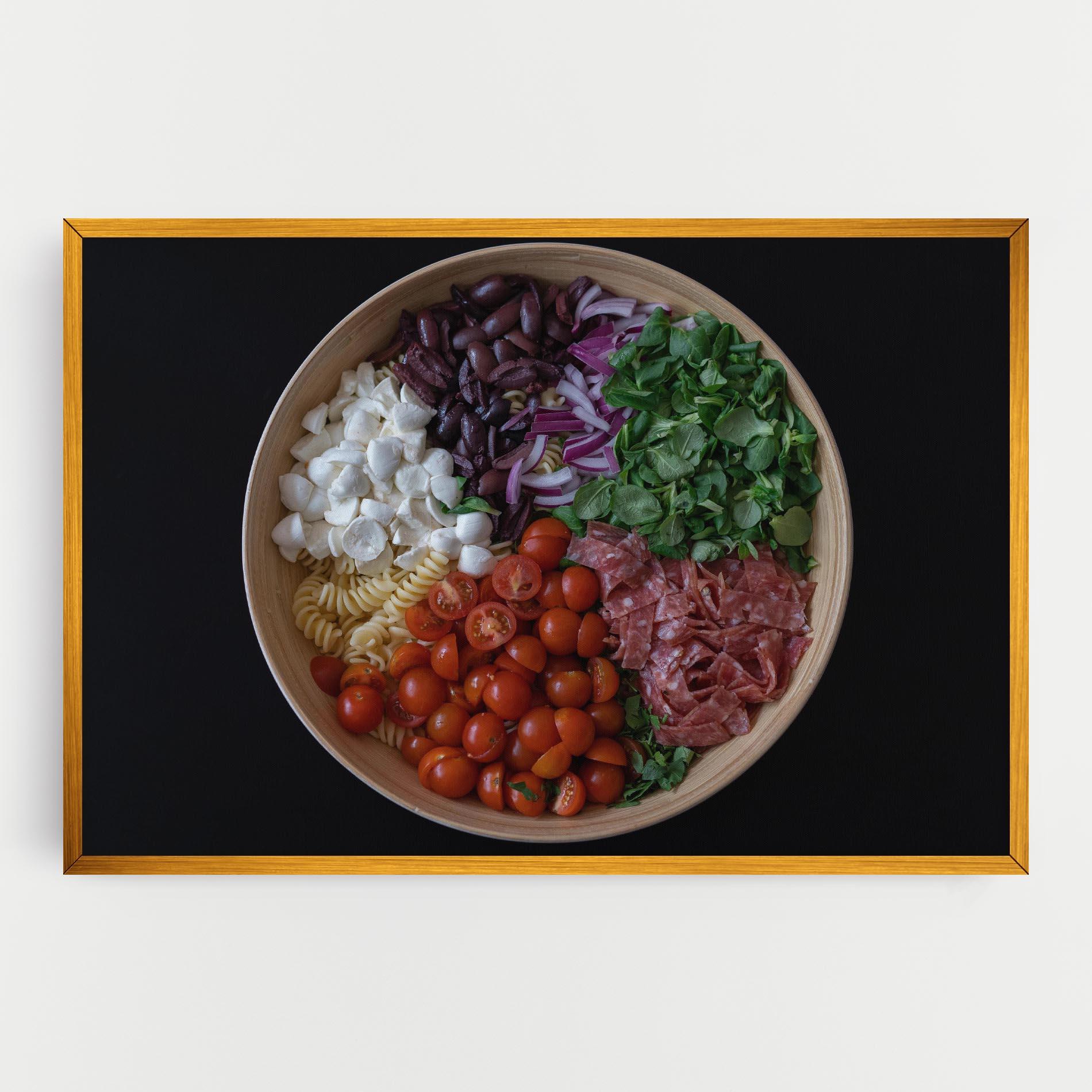 Картина на платно Mozzarella Salad mockup 0