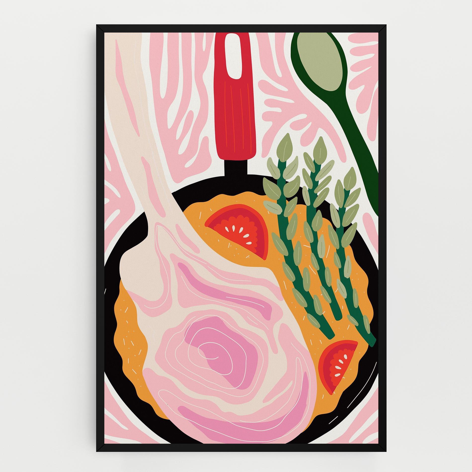 Картина на платно Cooking mockup 0