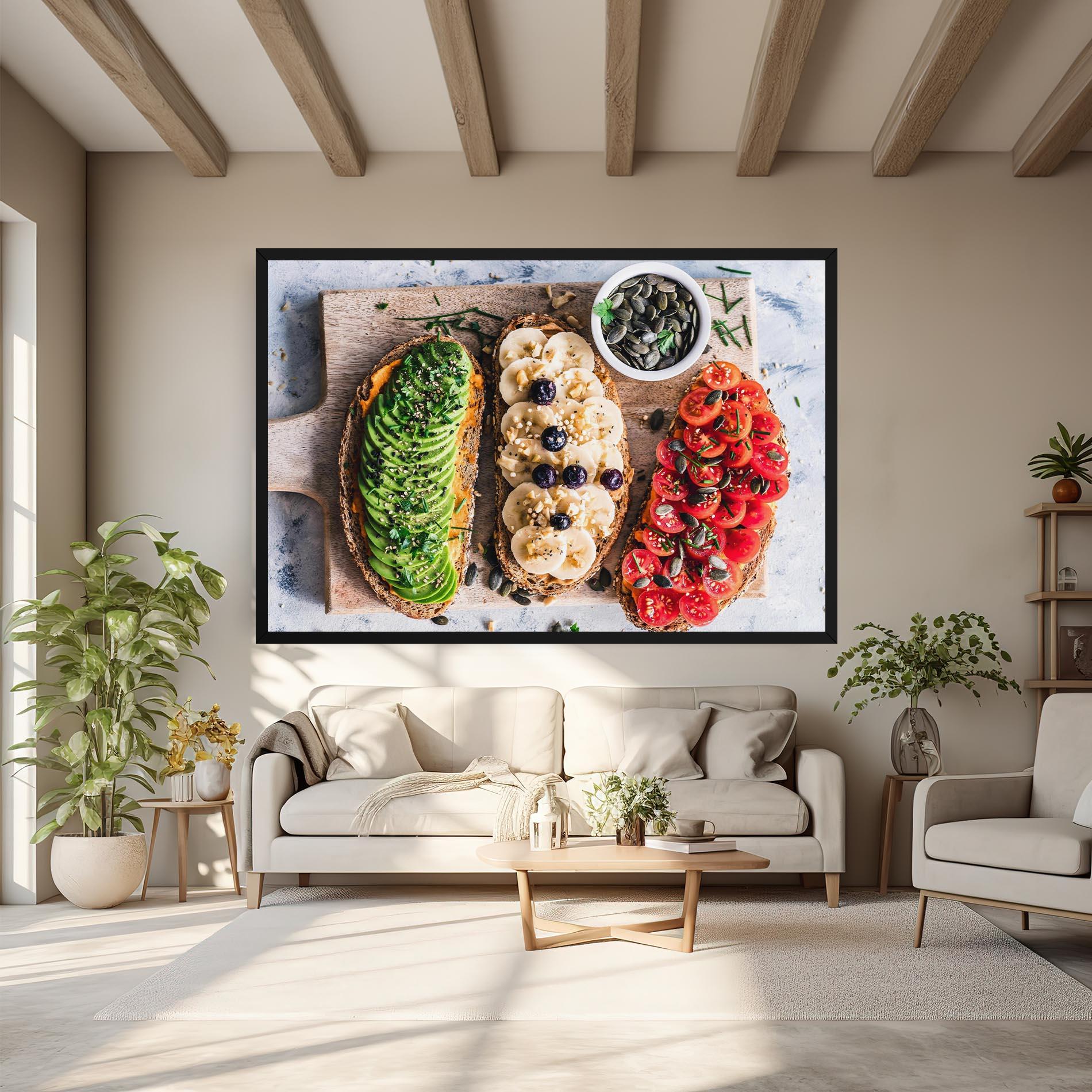 Картина на платно Breakfast mockup 6