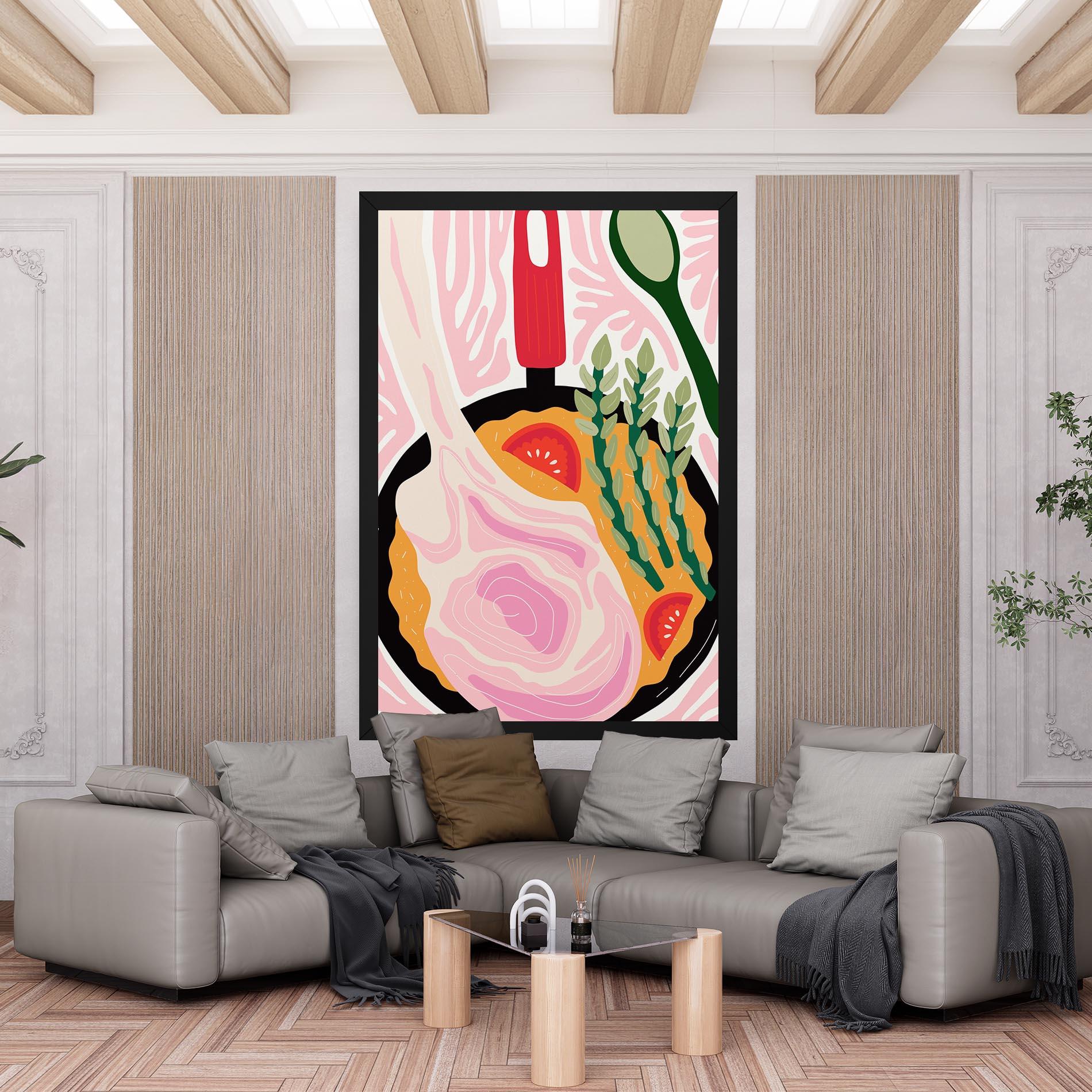 Картина на платно Cooking mockup 6