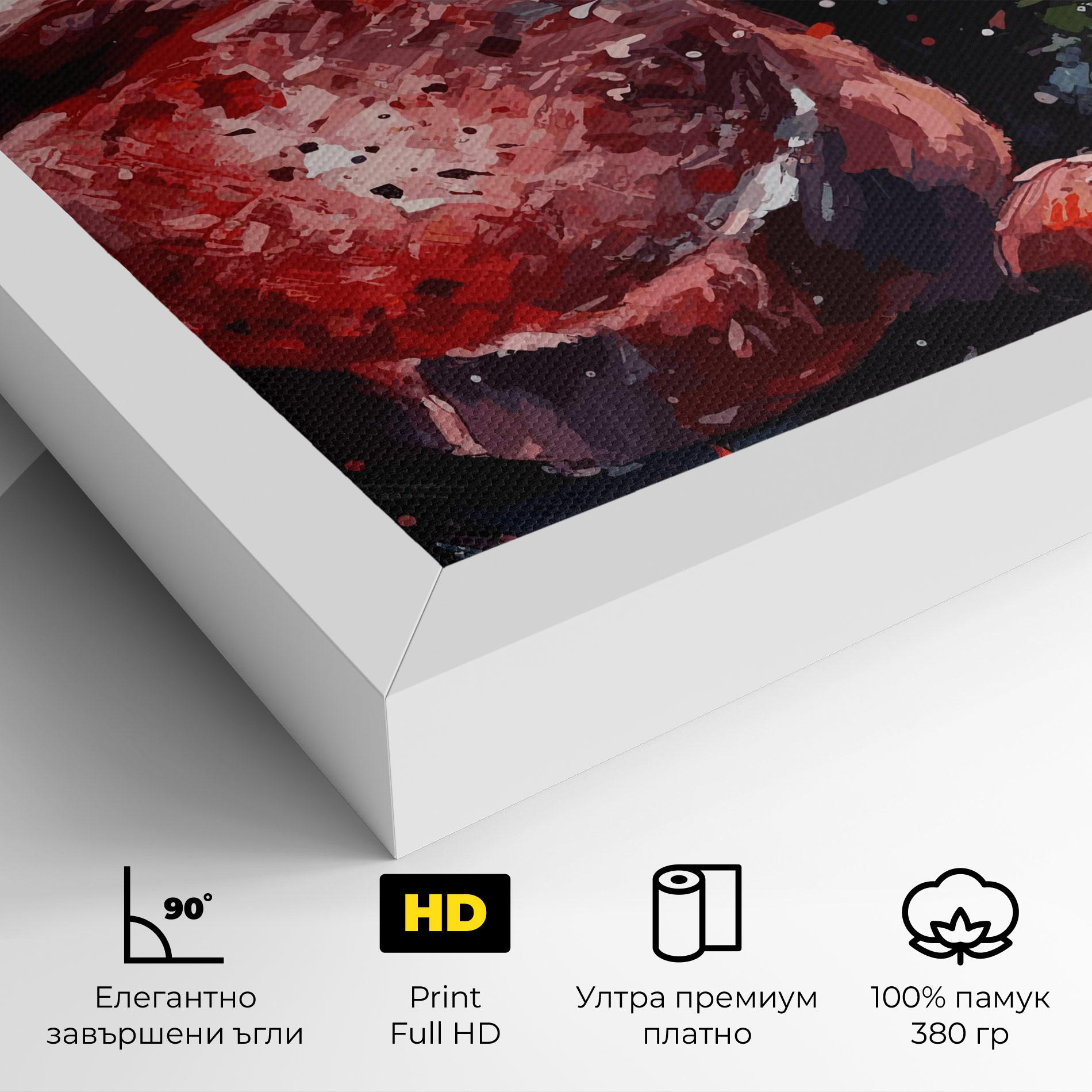 Картина на платно Meat Art mockup 4