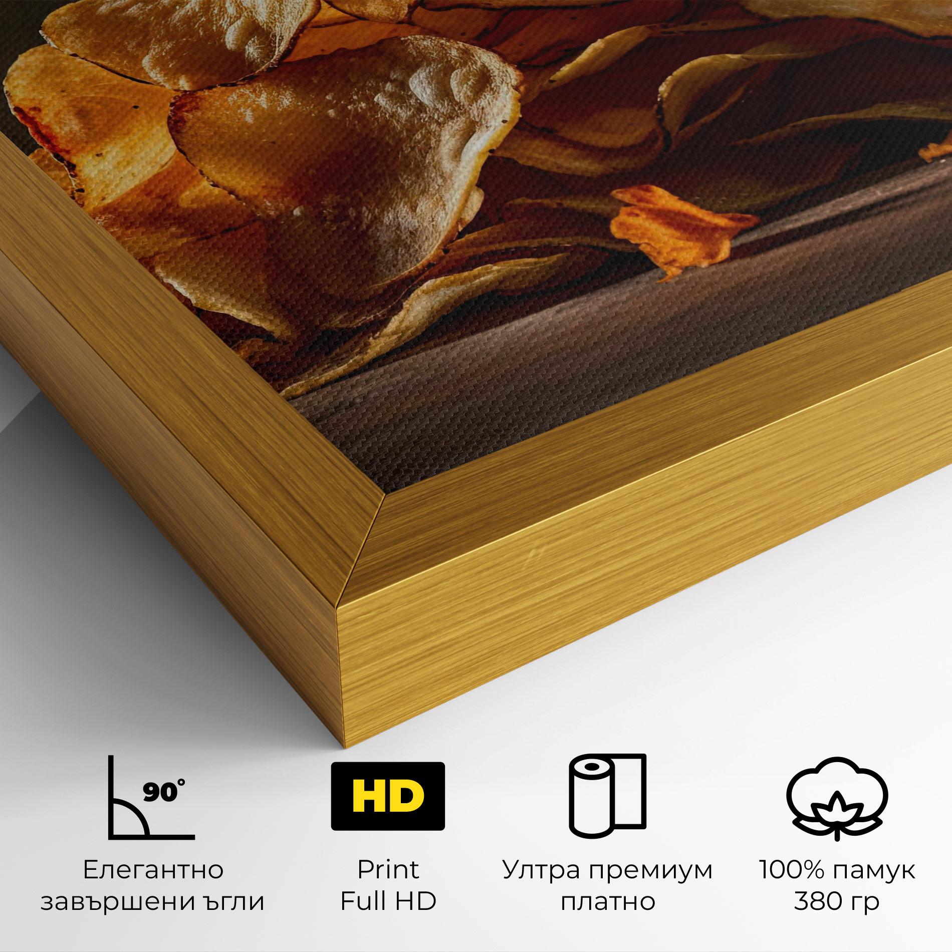 Картина на платно Potato Chips mockup 4
