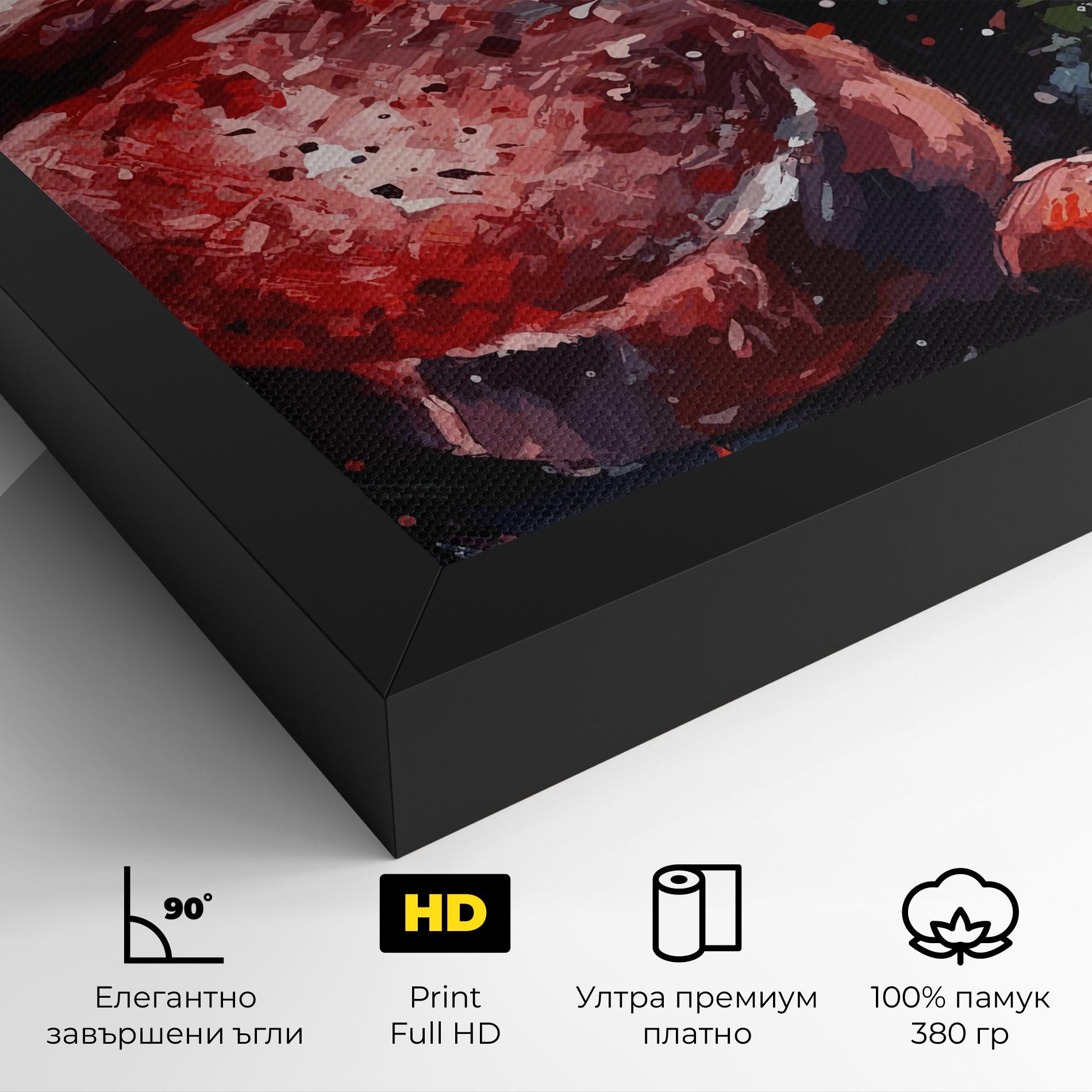 Картина на платно Meat Art mockup 4