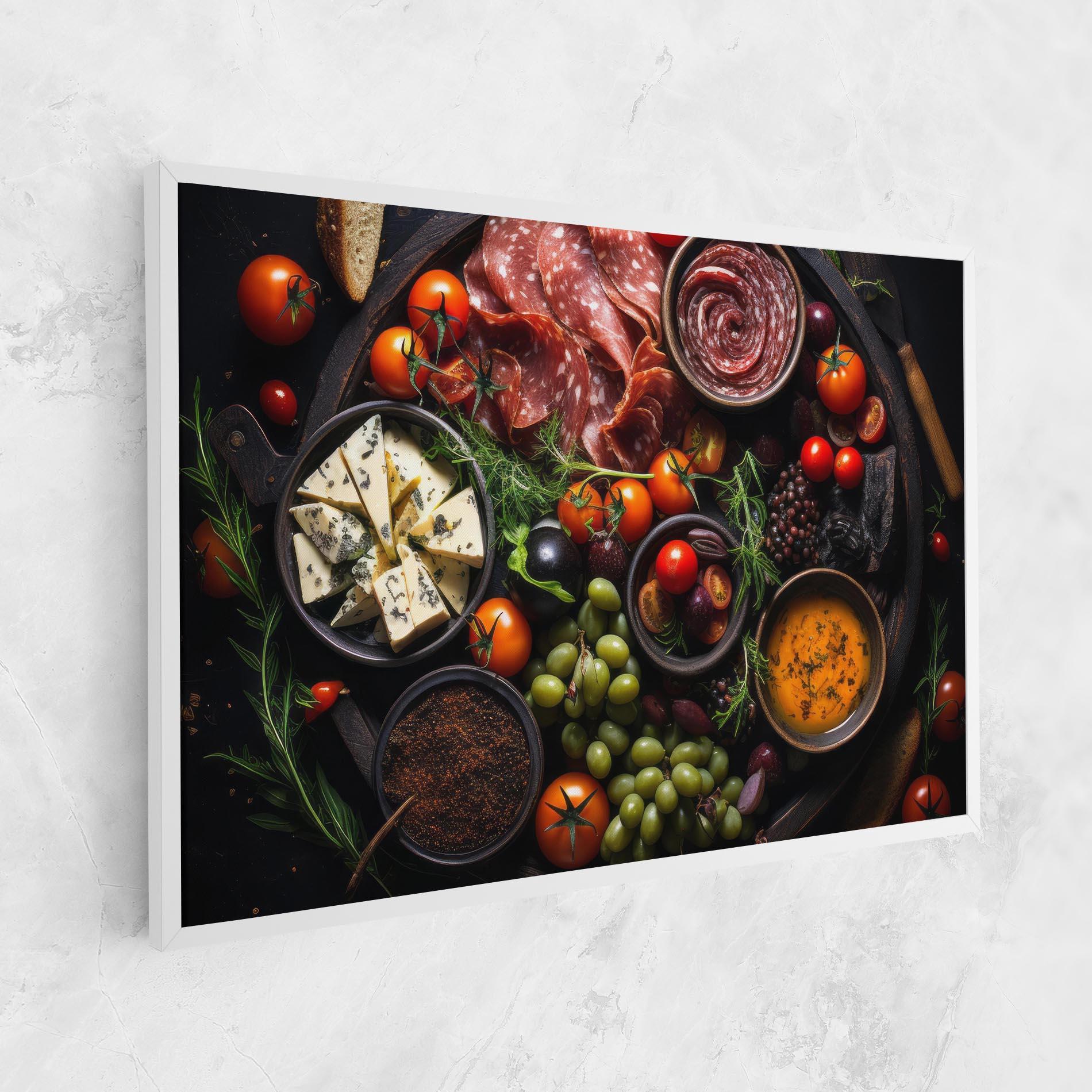 Картина на платно Meats Assortment mockup 1