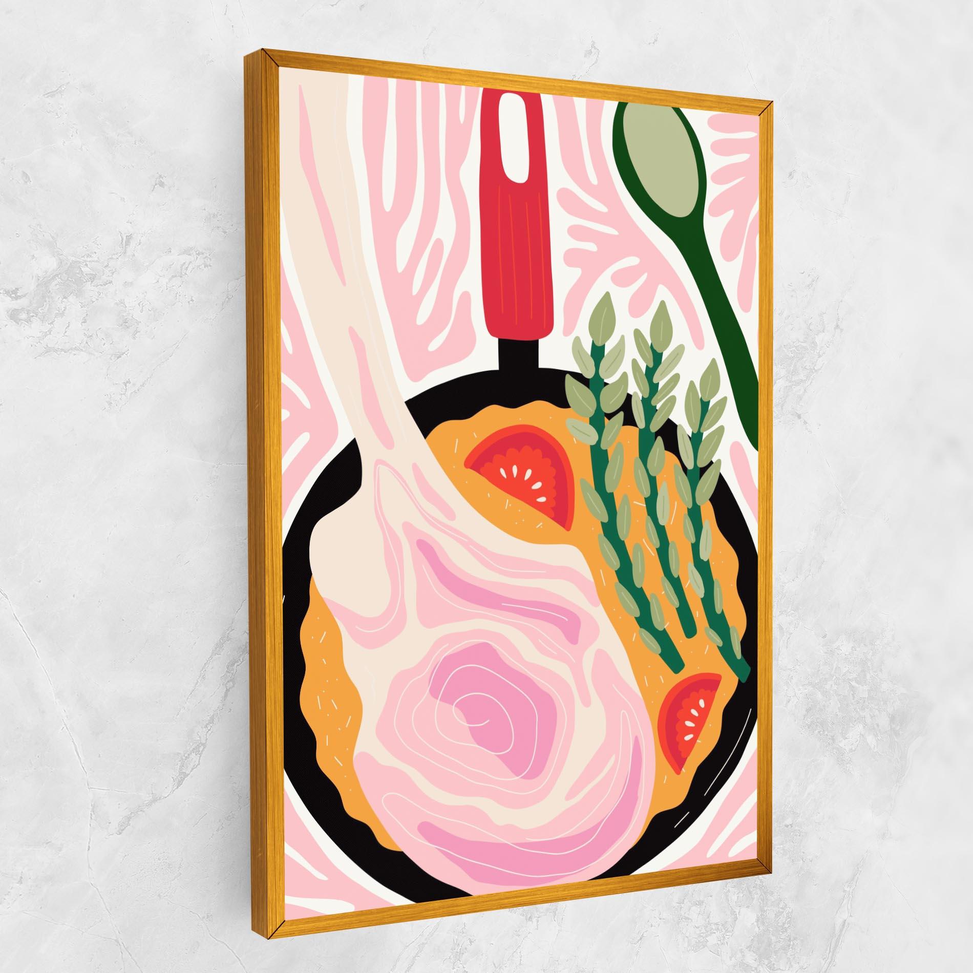 Картина на платно Cooking mockup 1