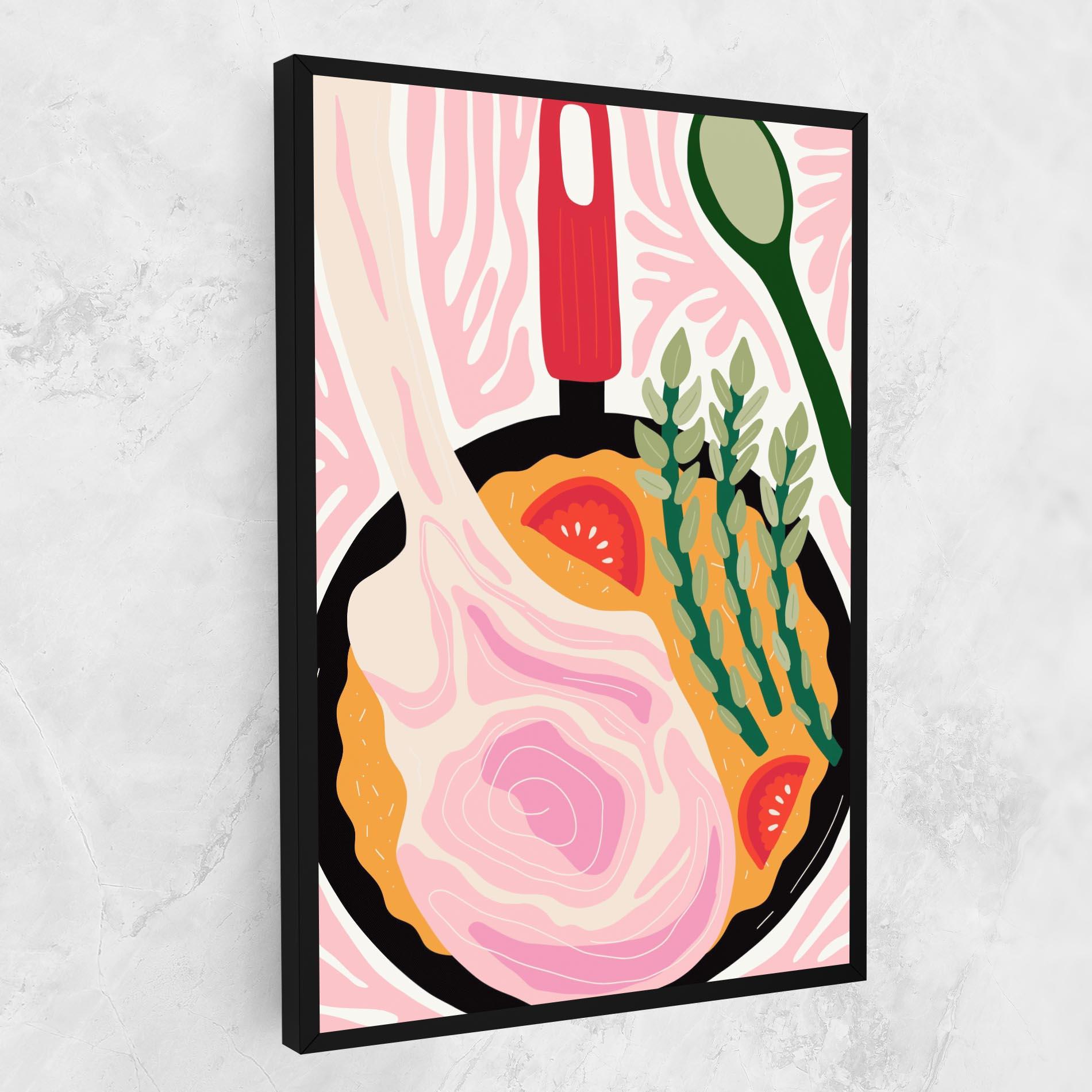 Картина на платно Cooking mockup 1