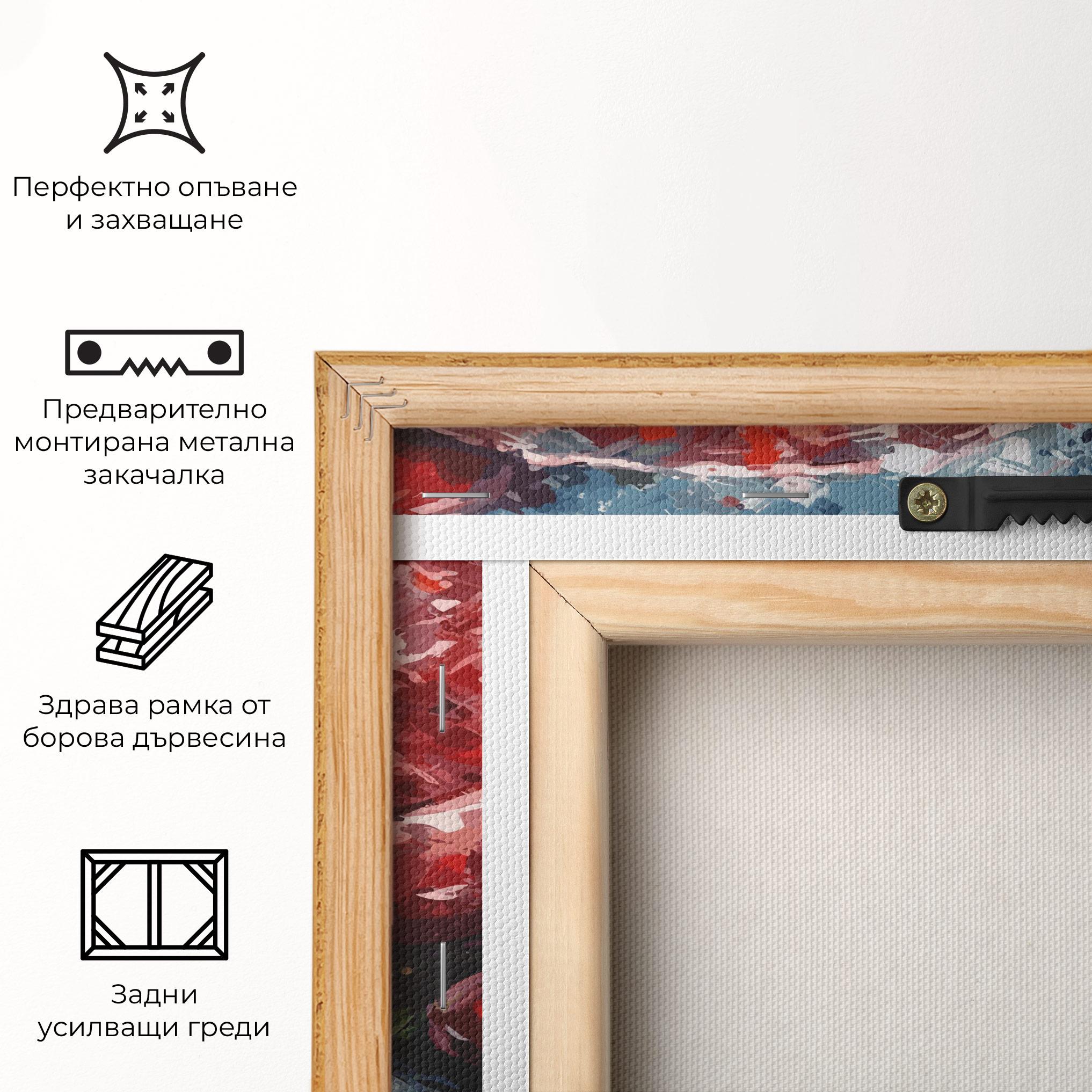 Картина на платно Meat Art mockup 5