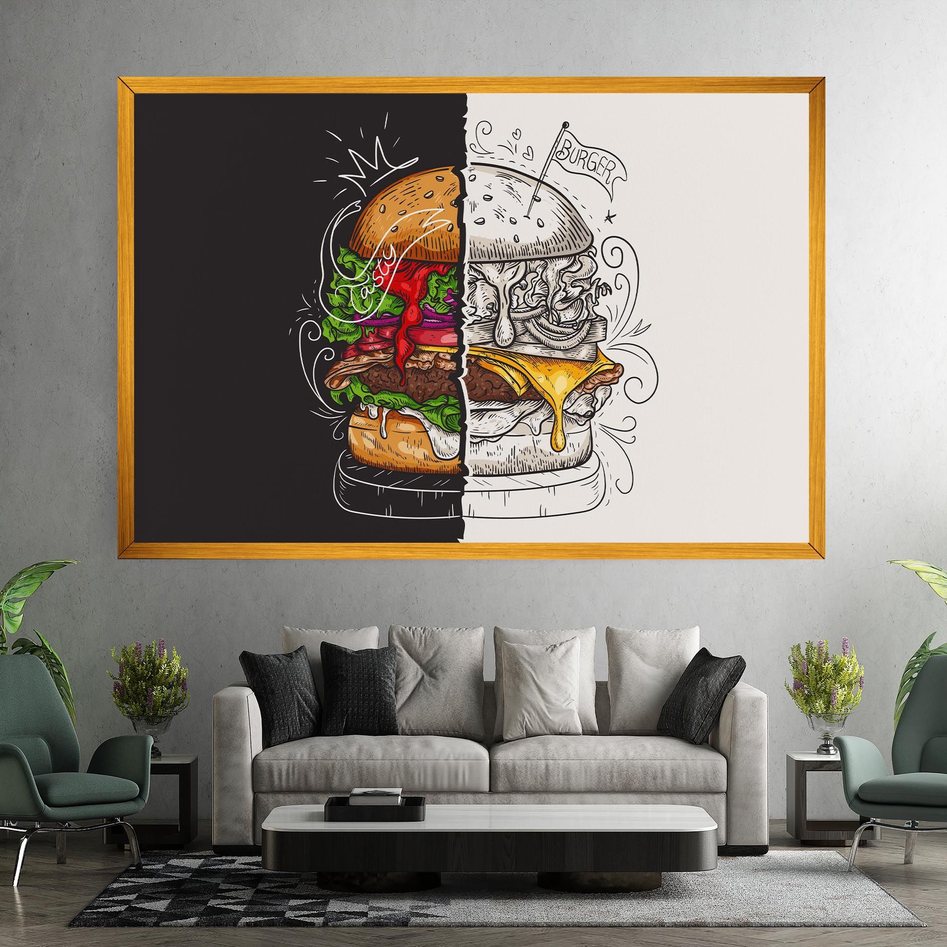 Burger Art mockup 7