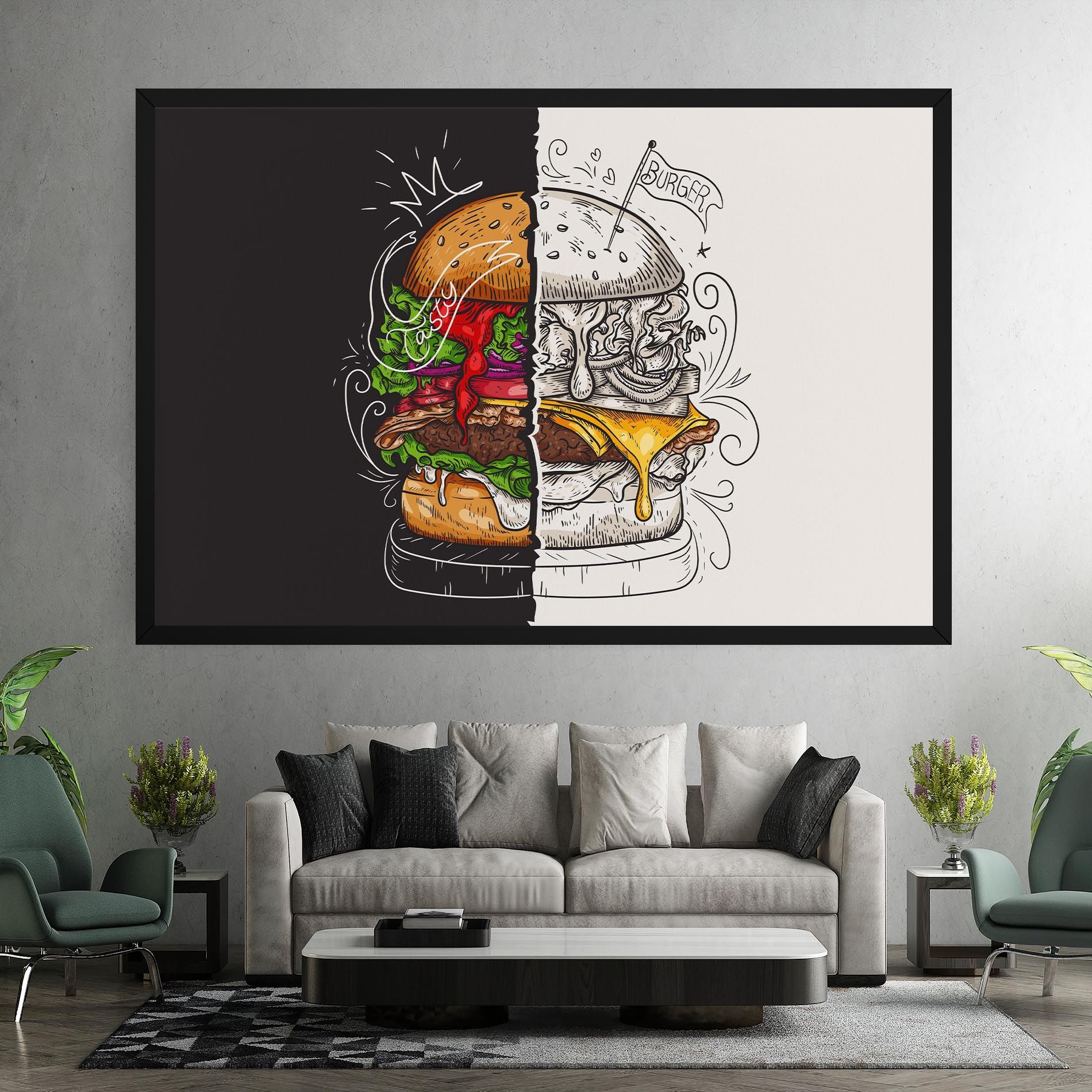 Burger Art mockup 7