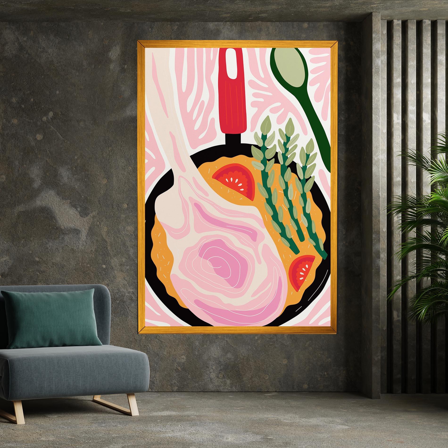 Картина на платно Cooking mockup 7