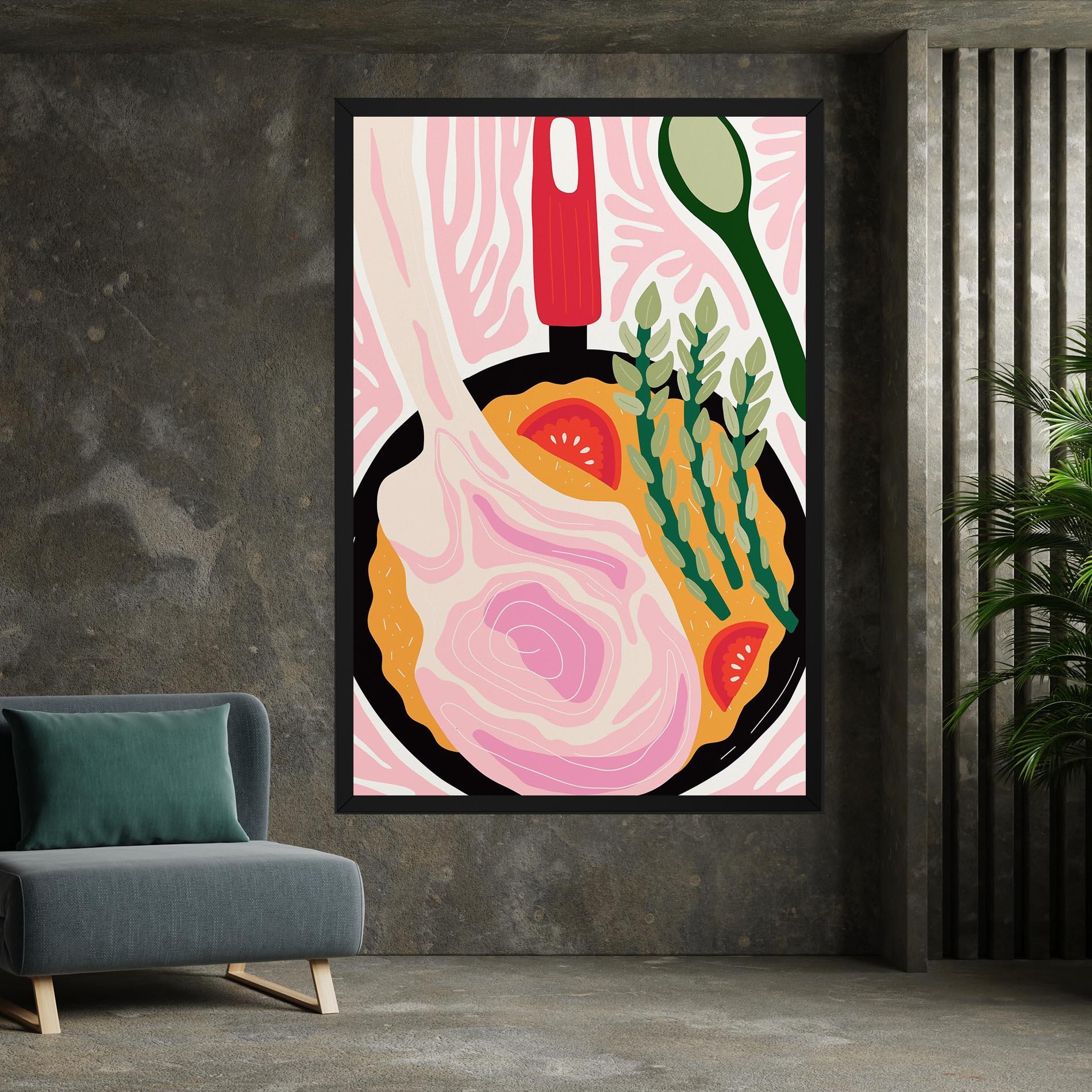 Картина на платно Cooking mockup 7