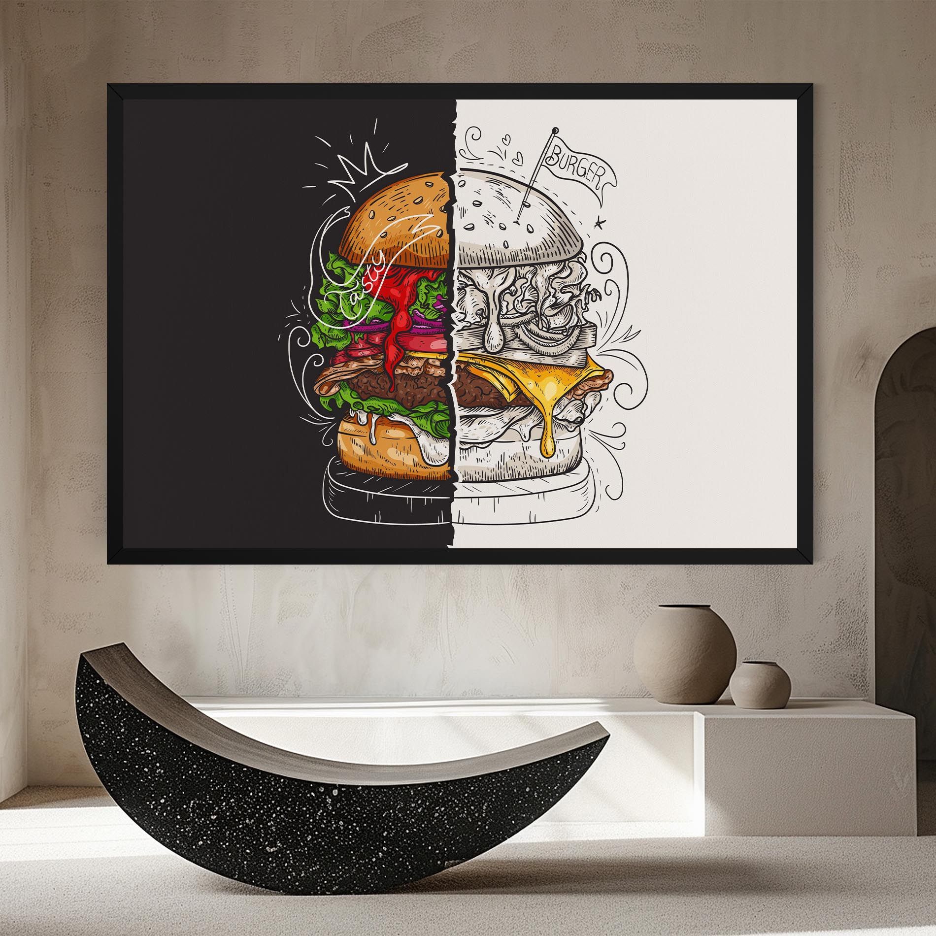 Burger Art mockup 8