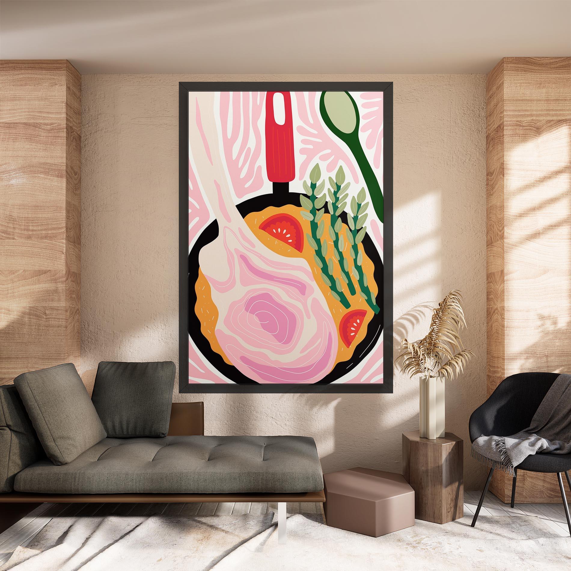 Картина на платно Cooking mockup 8