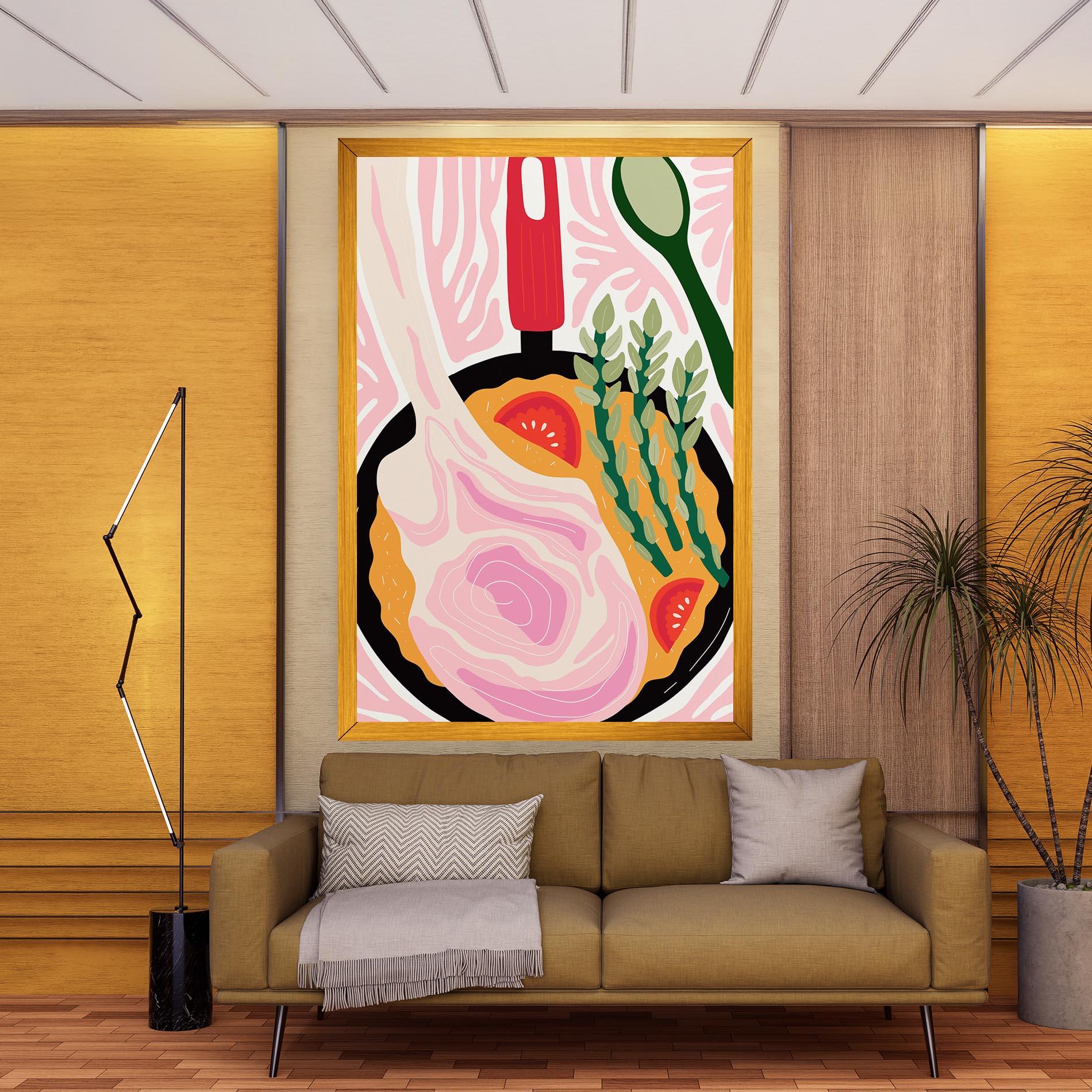 Картина на платно Cooking mockup 9