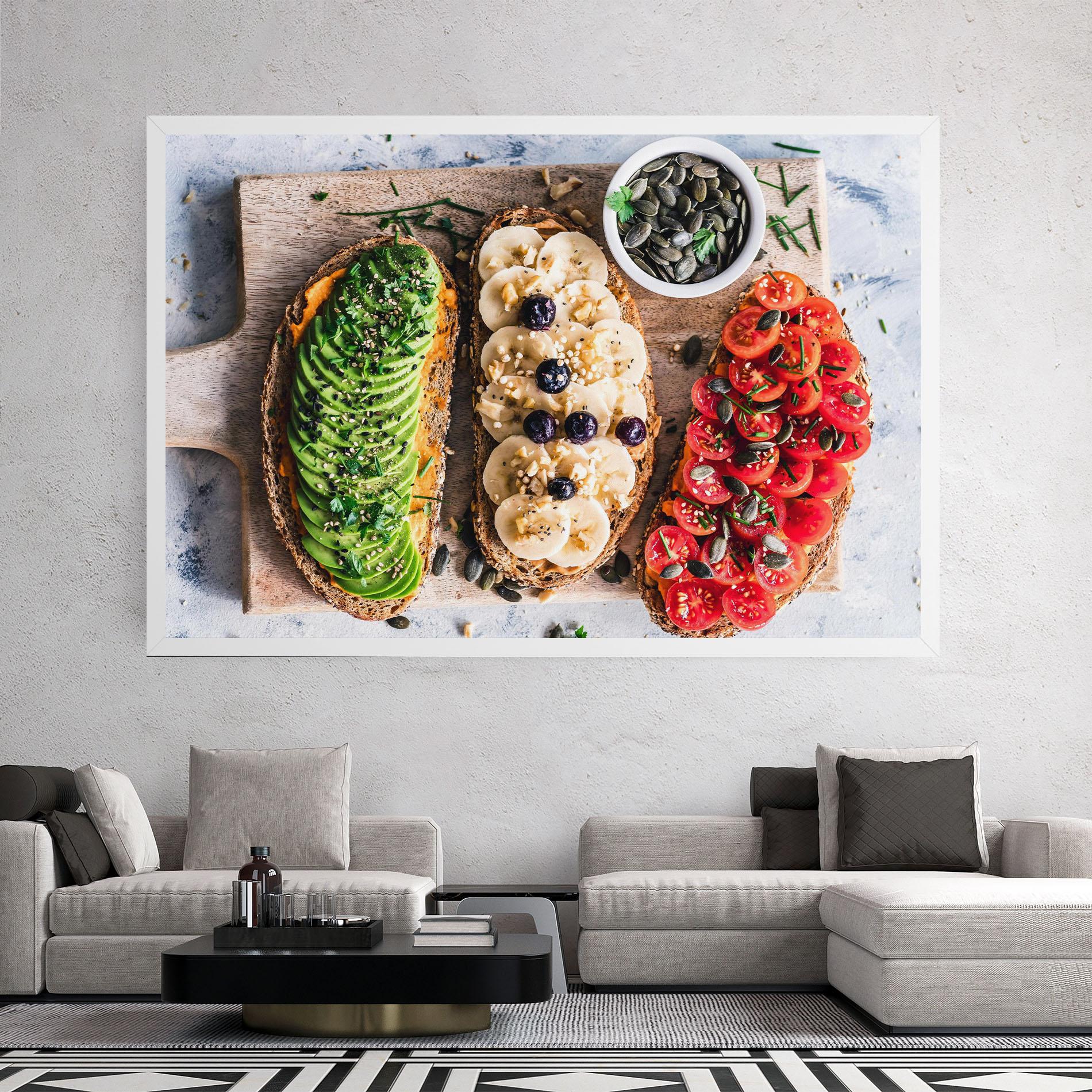 Картина на платно Breakfast mockup 2