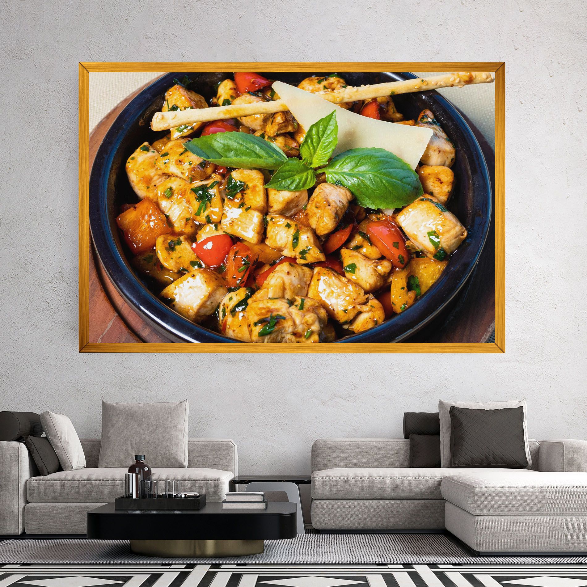 Chicken Food mockup 2