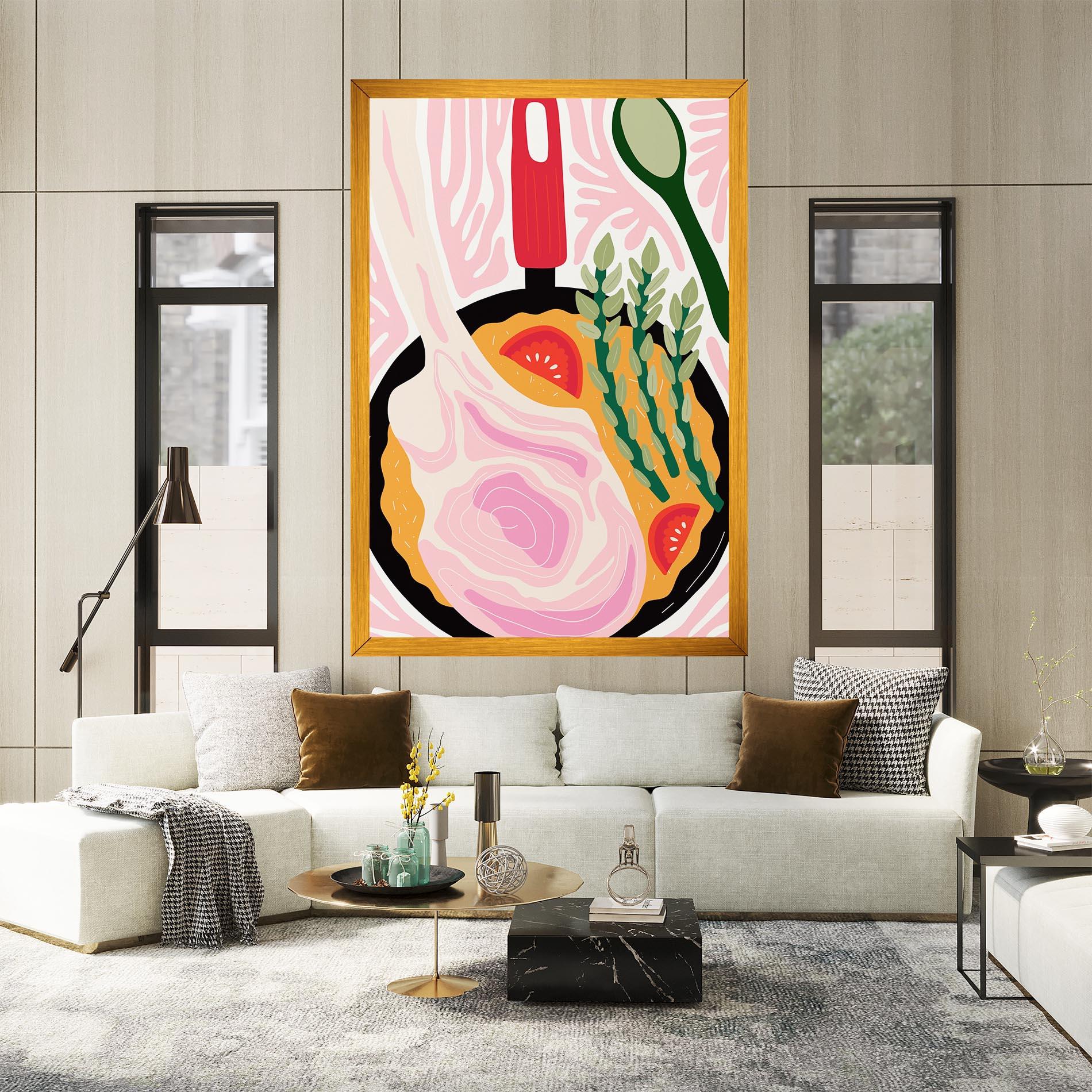 Картина на платно Cooking mockup 2