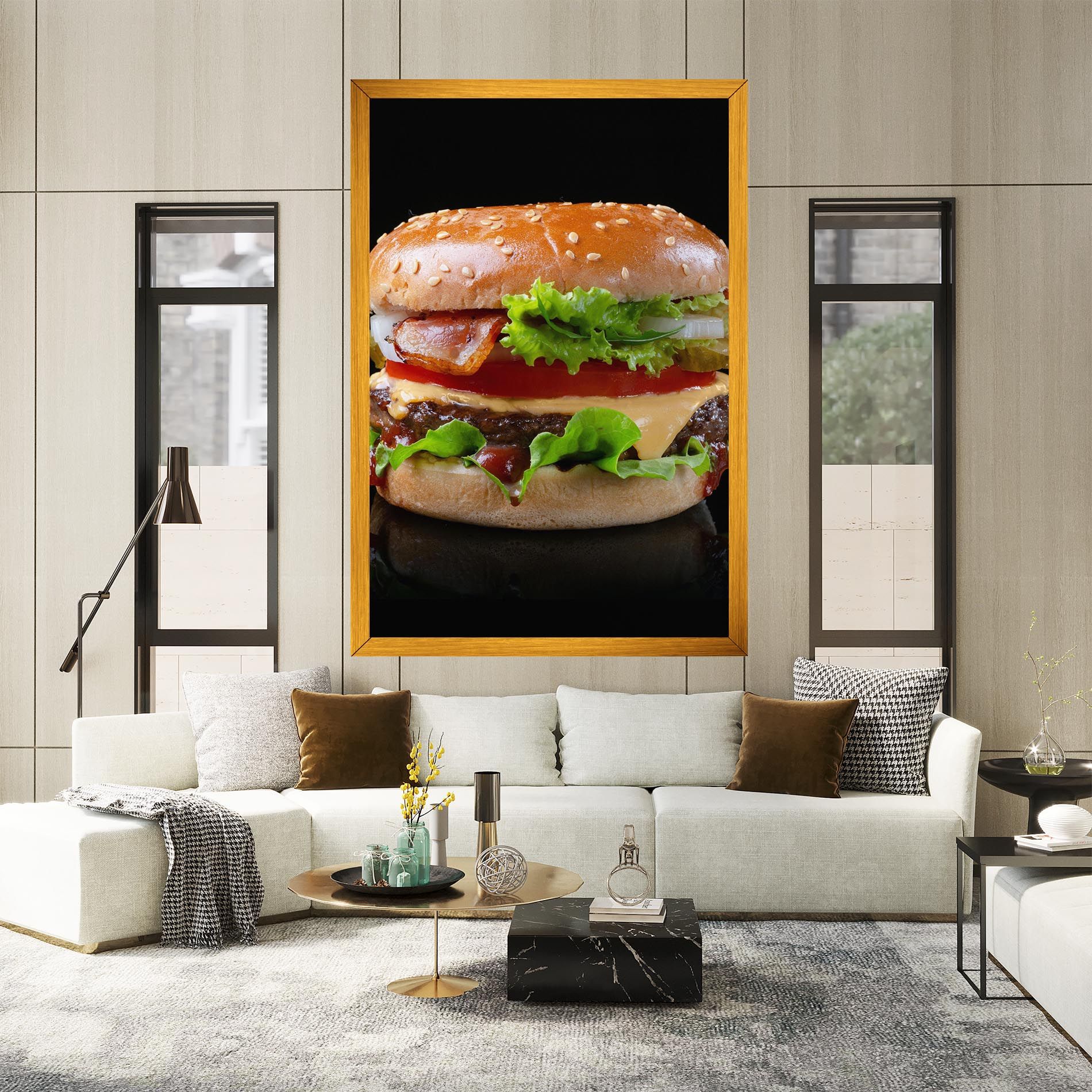 Yumm Hamburger mockup 2
