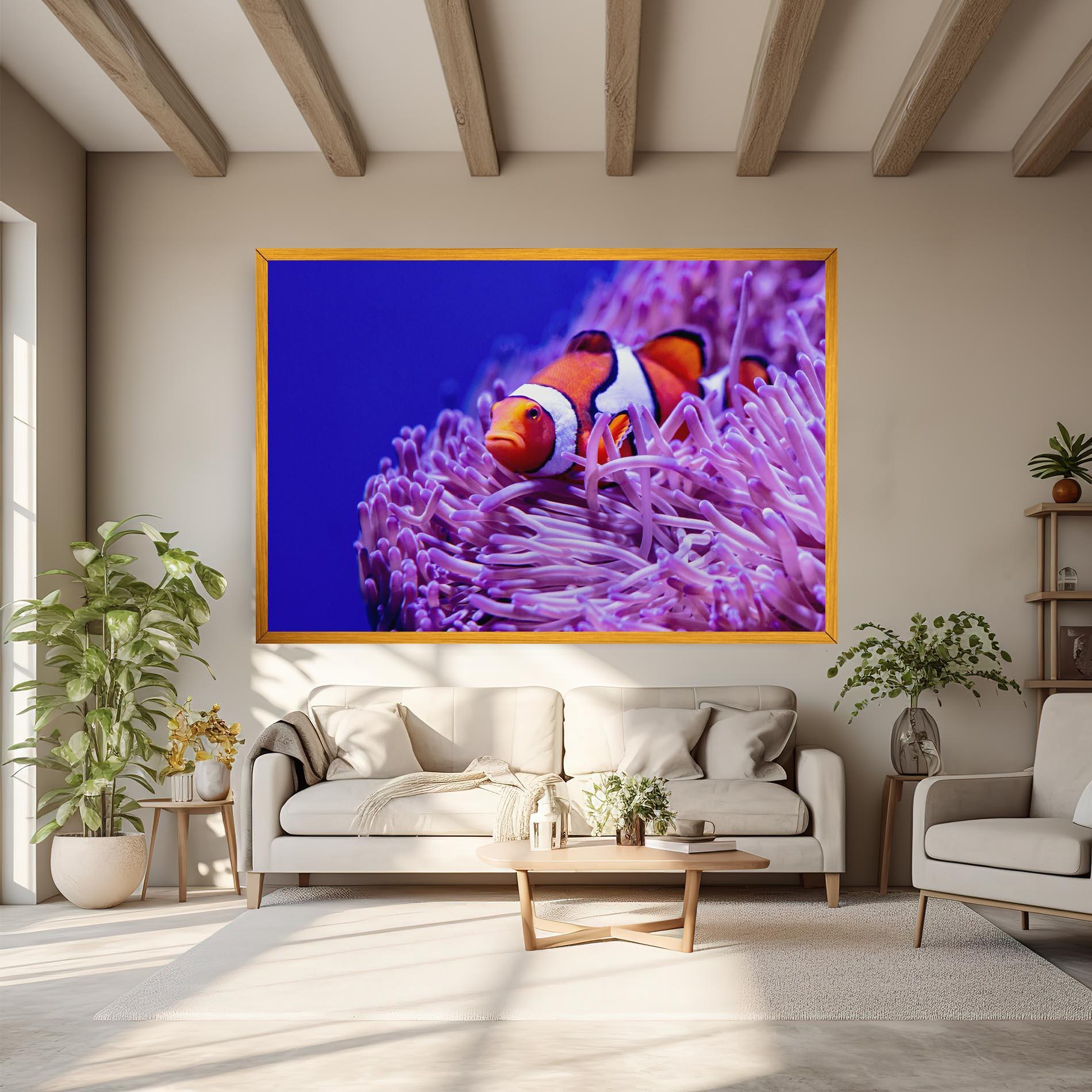 Картина на платно Angry Nemo mockup 6