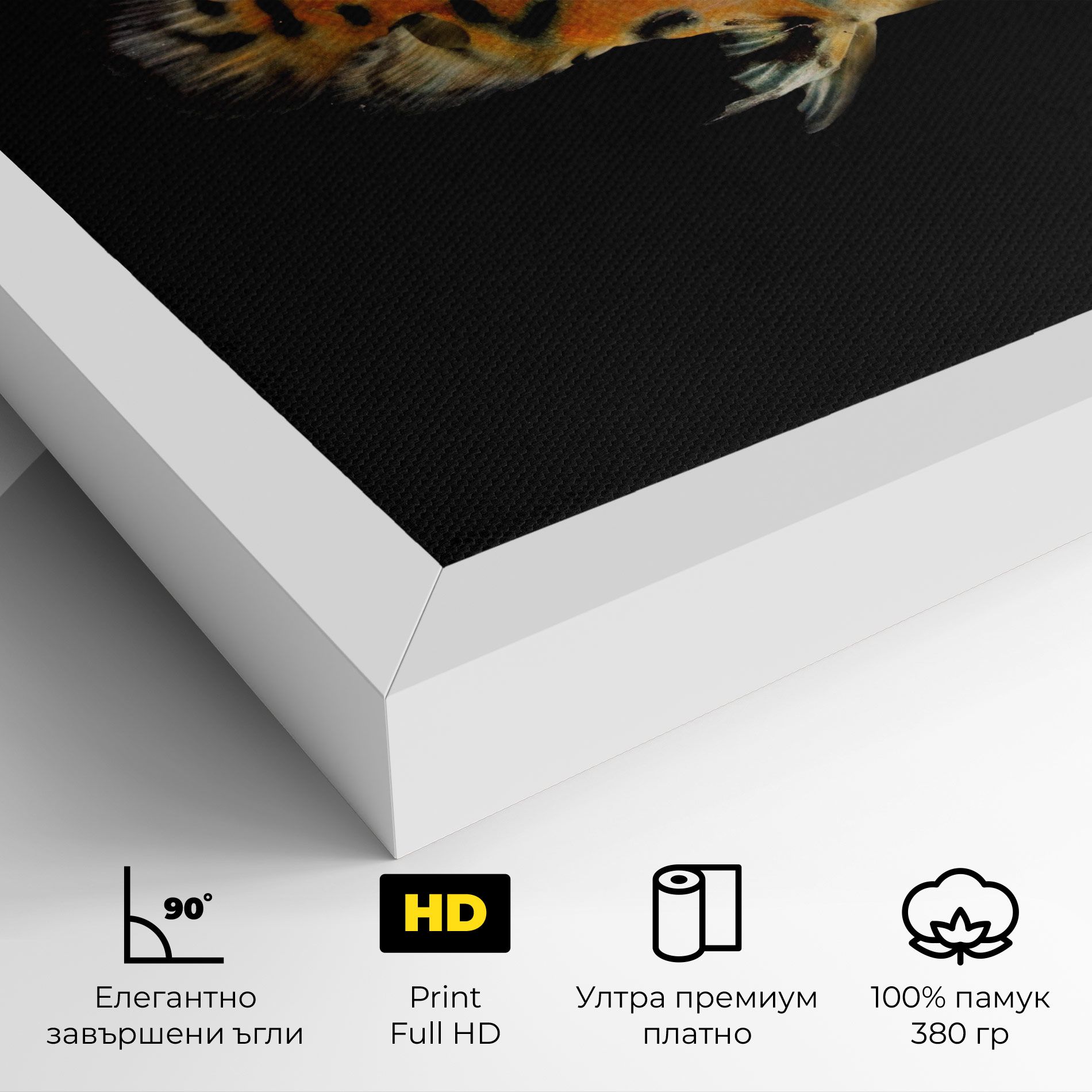 Cute Brown Fish mockup 4