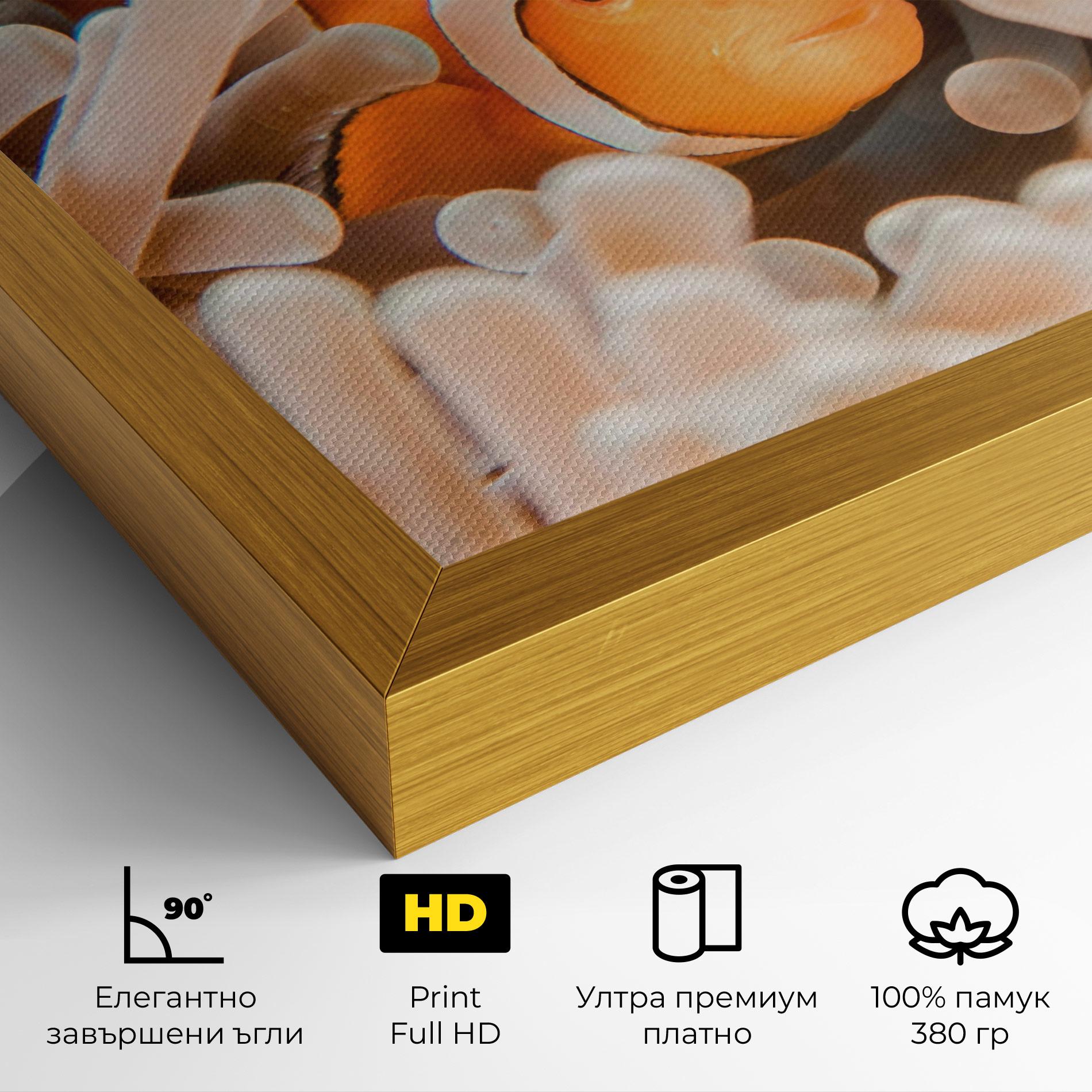 Картина на платно Cute Nemo mockup 4