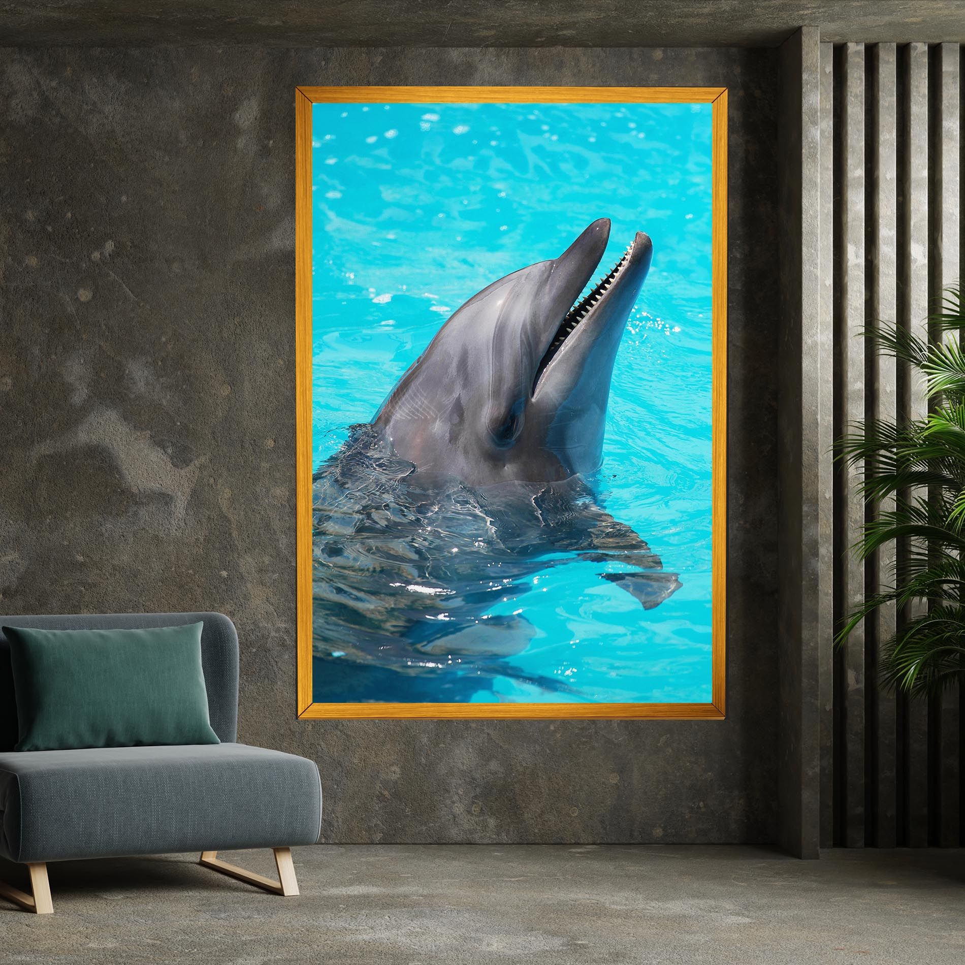 Trained Dolphin mockup 7