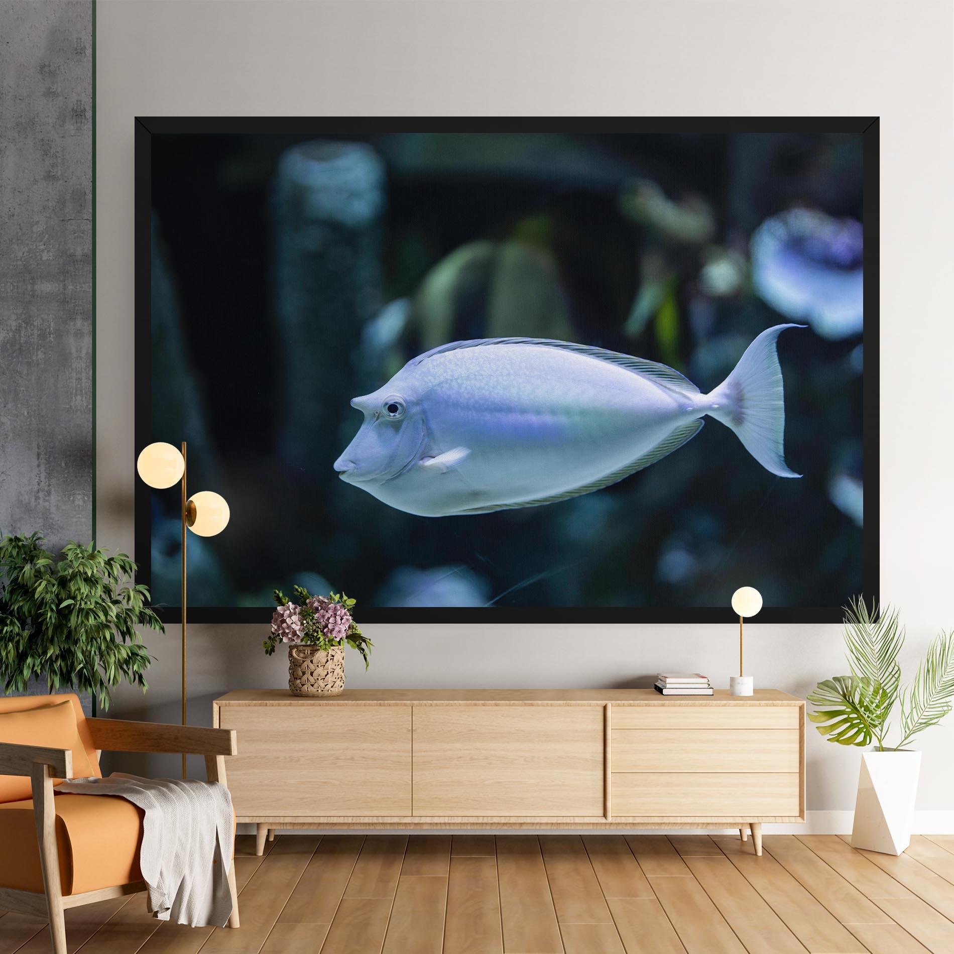 Картина на платно Funny Face Fish mockup 9