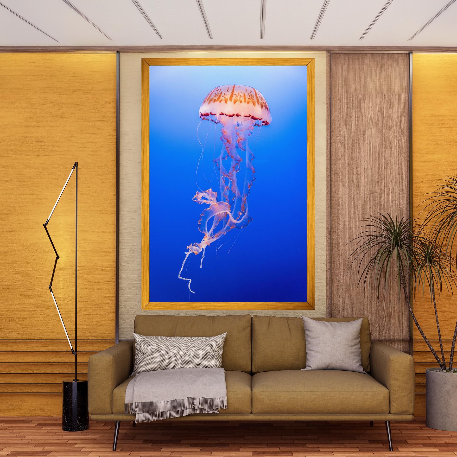 Pretty White Jellyfish mockup 9