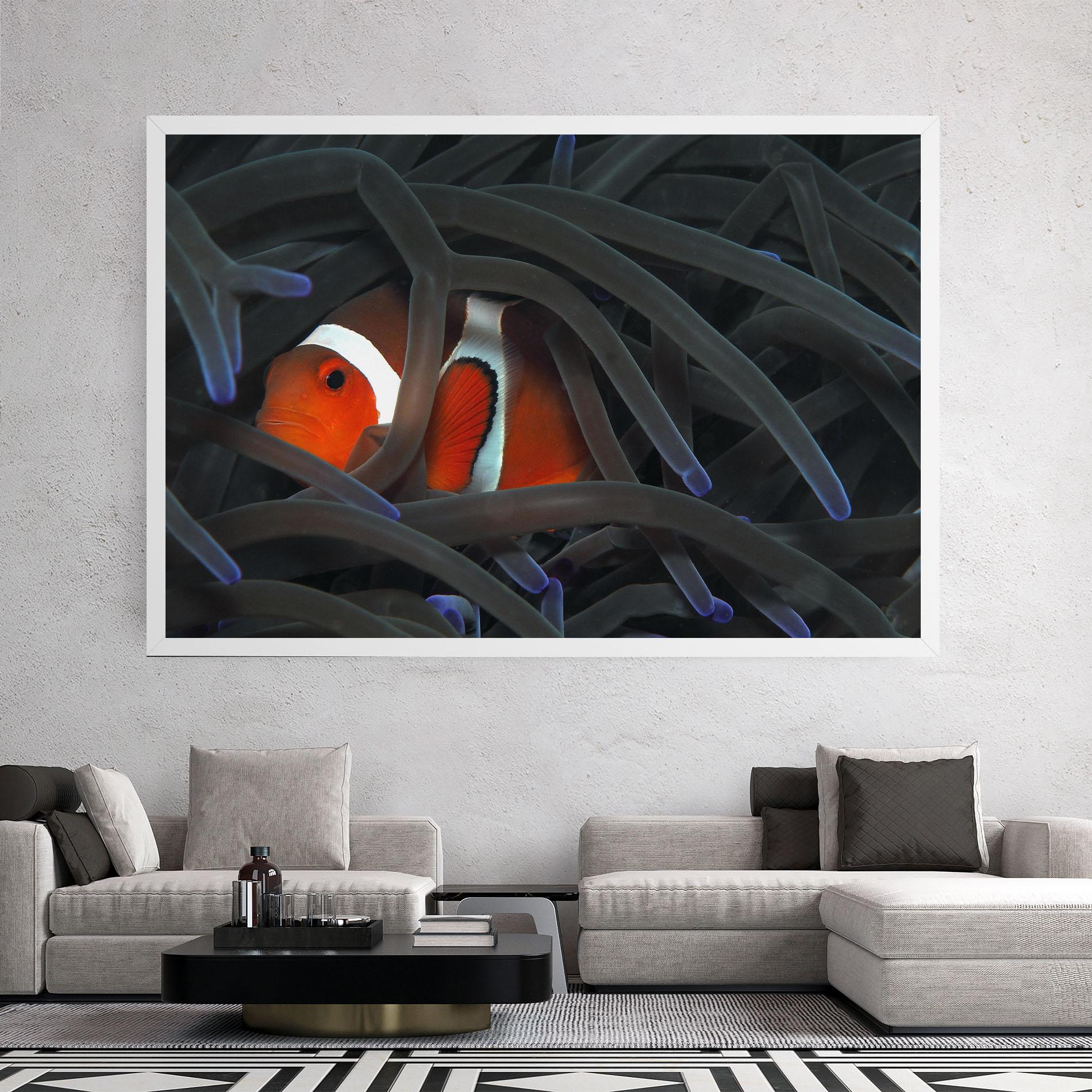 Картина на платно Nemo Hiding mockup 2