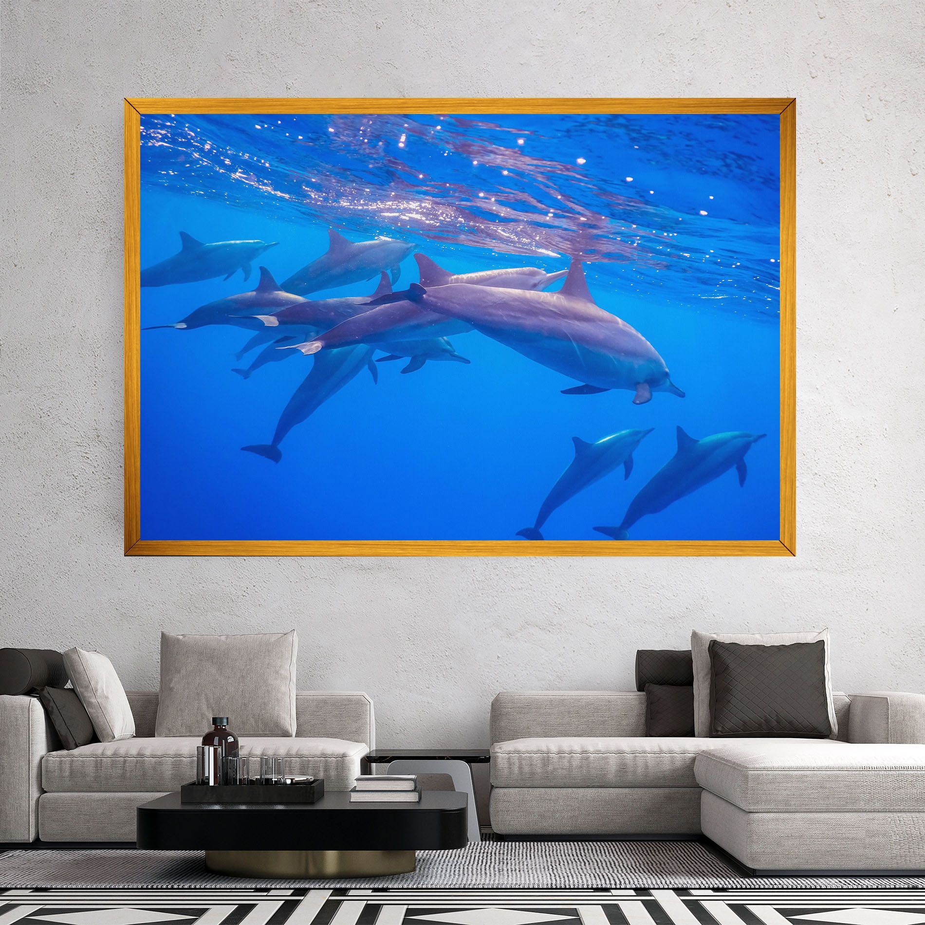 Dolphin Family mockup 2