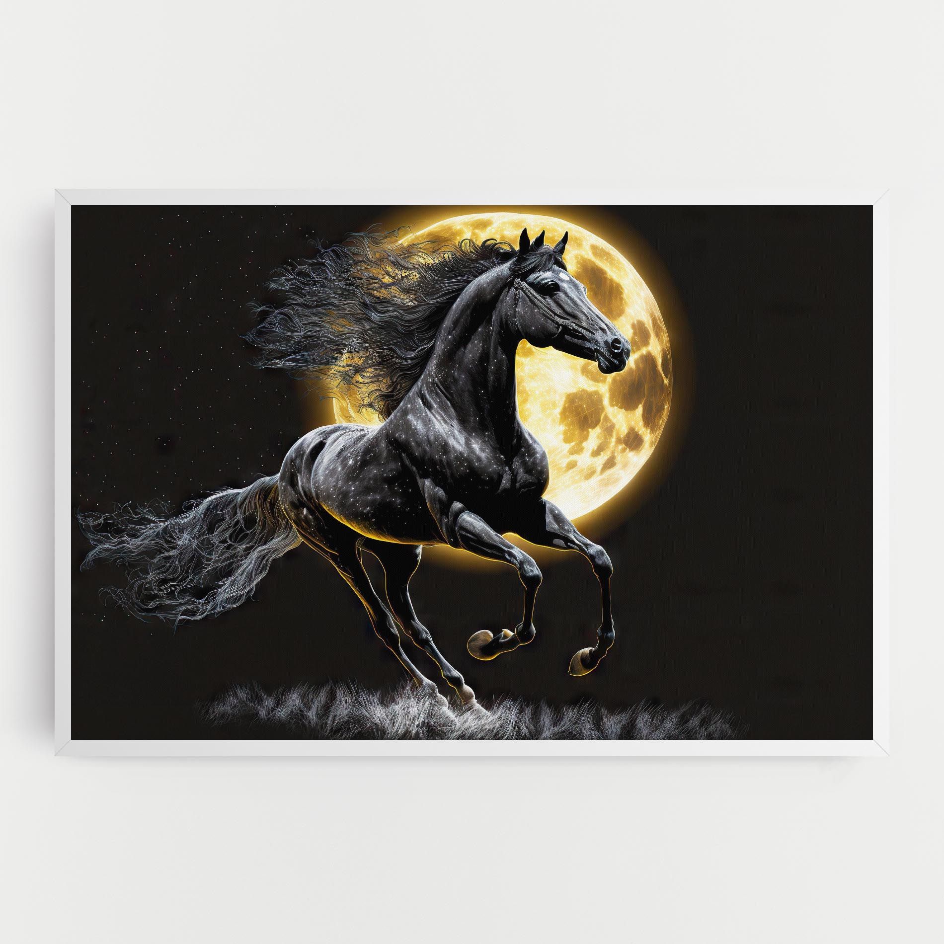 Gold Moon Horse mockup 0