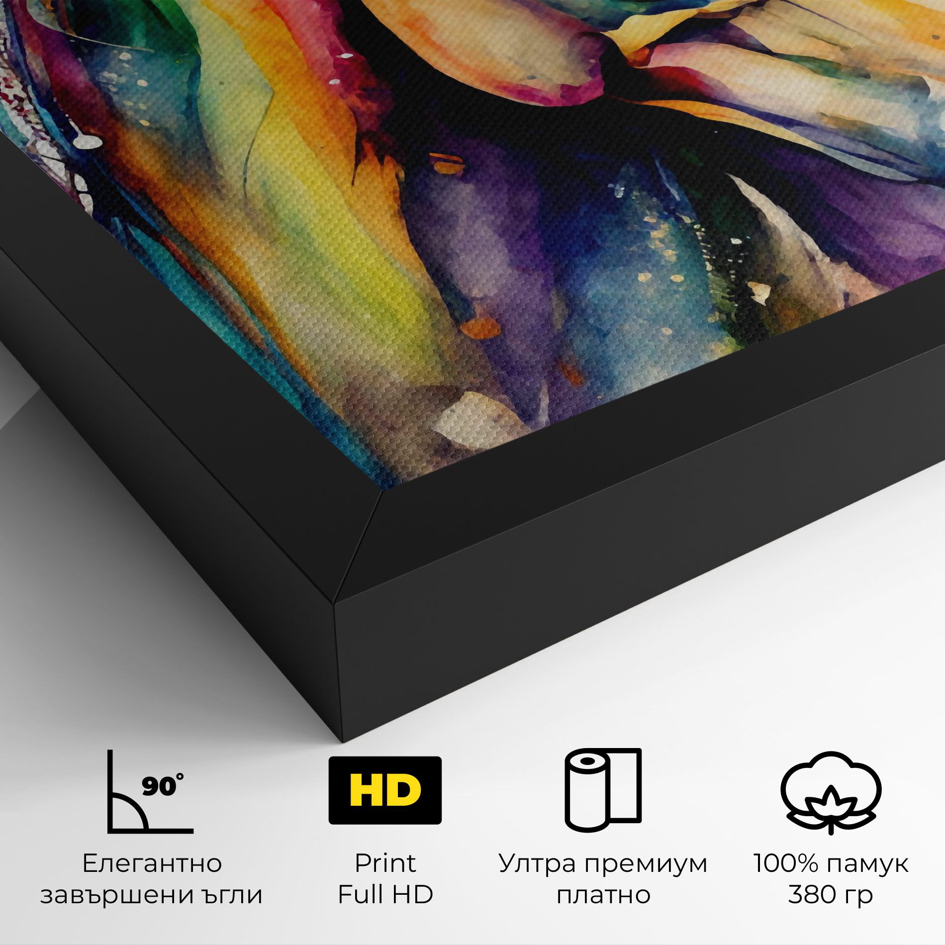 Colorful Horse mockup 4