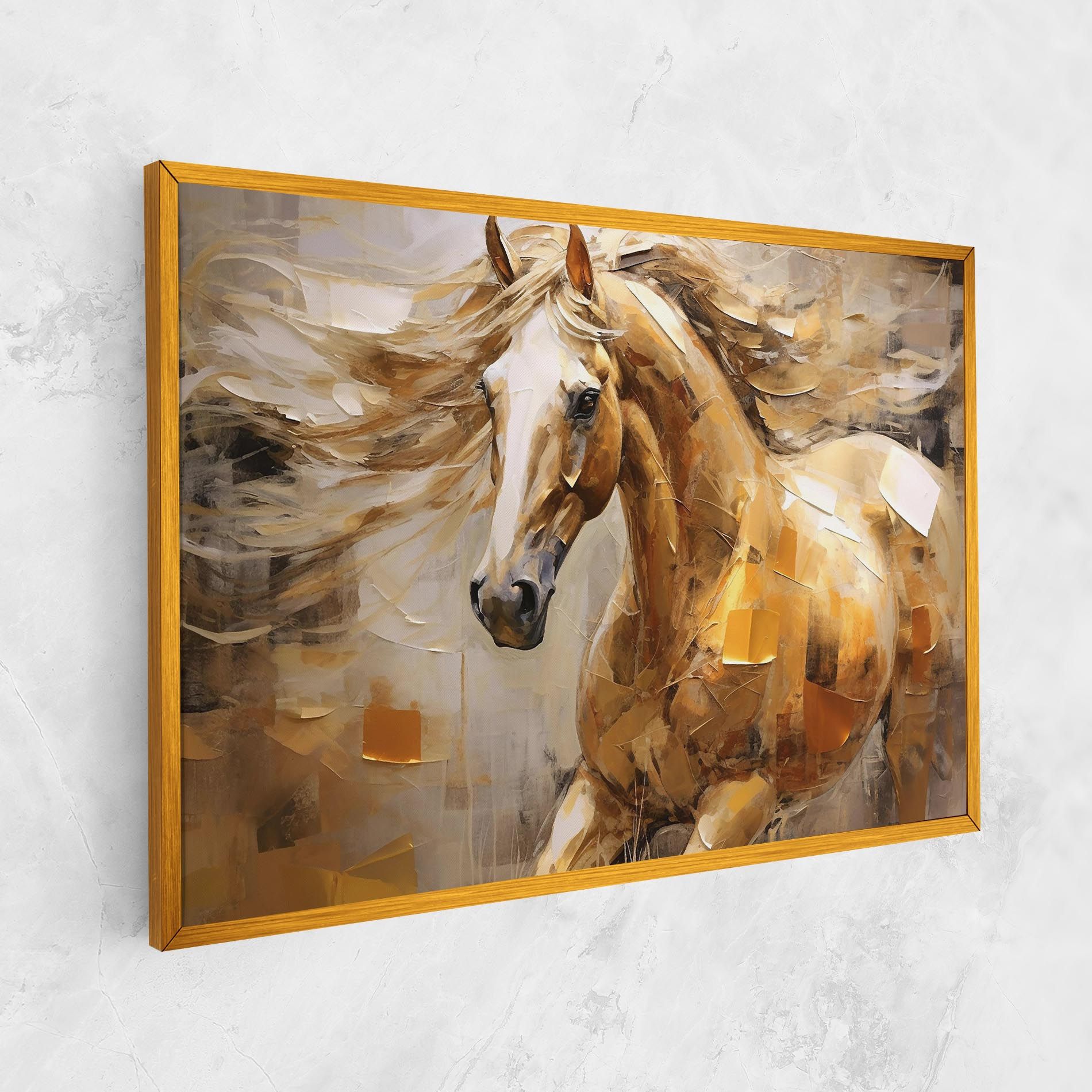Light Brown Horse mockup 1