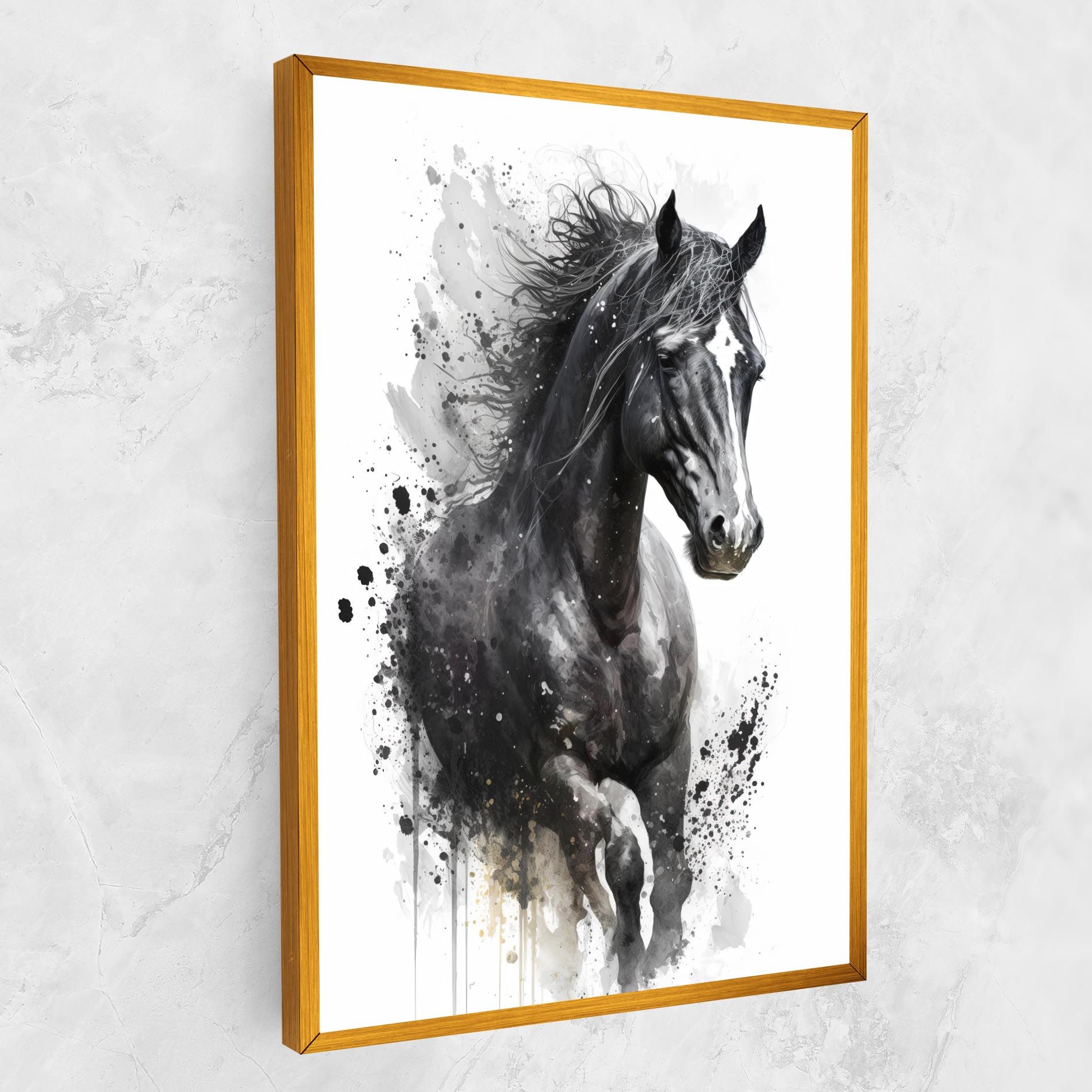 Black Horse mockup 1