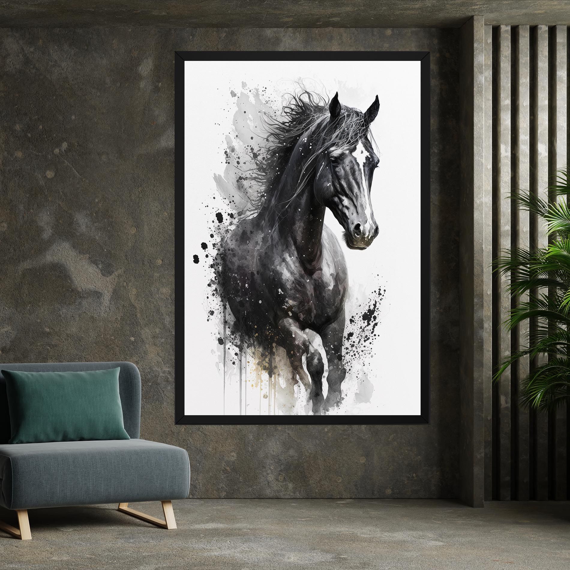 Black Horse mockup 7