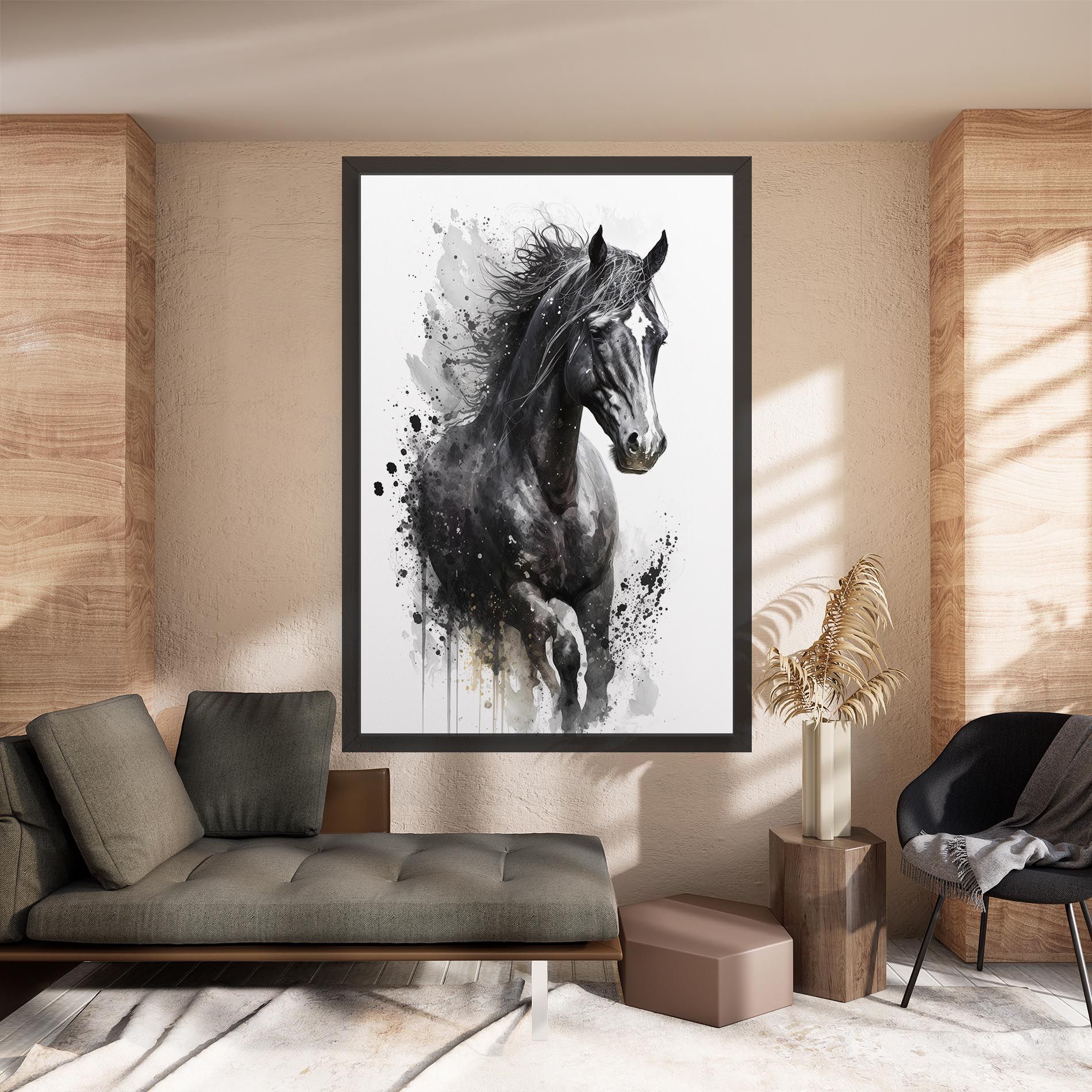 Black Horse mockup 8