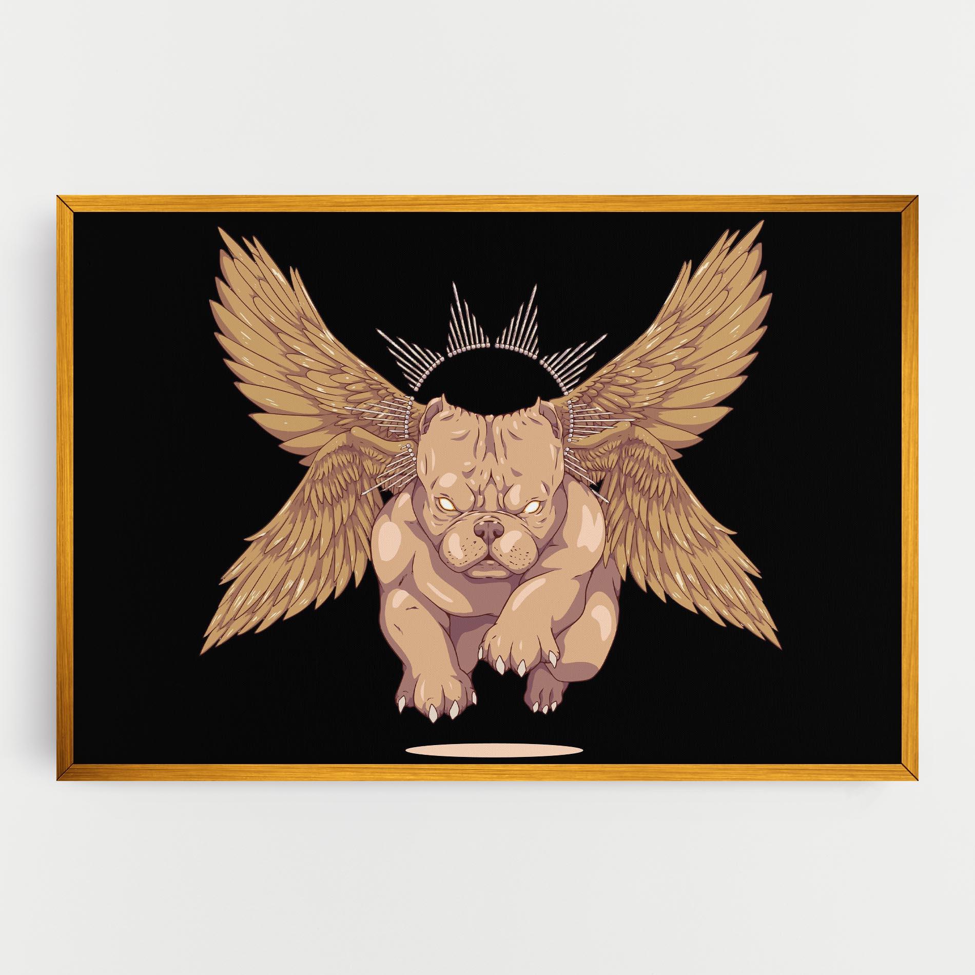 Картина на платно Doggo mockup 0