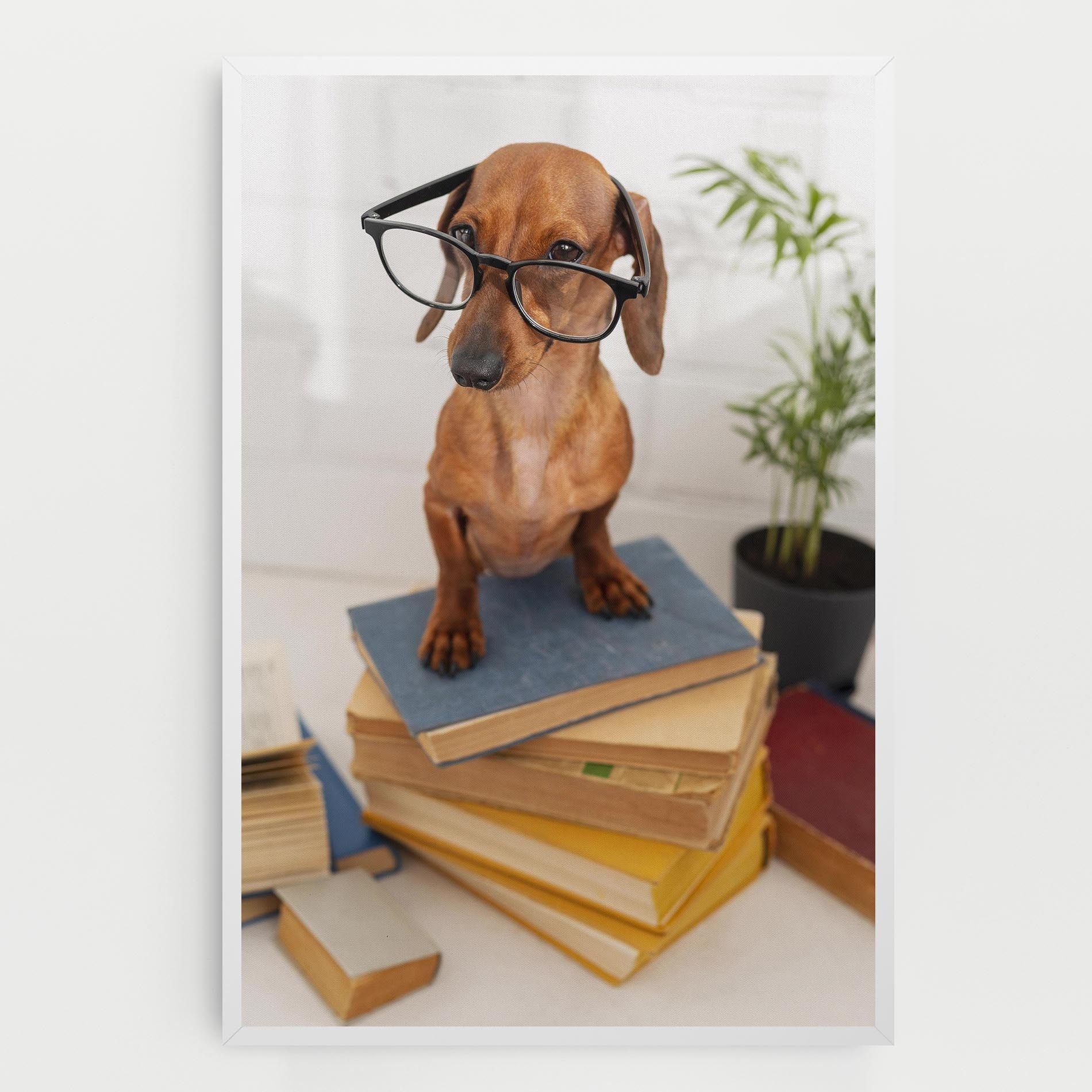 Books Cute Dog mockup 0