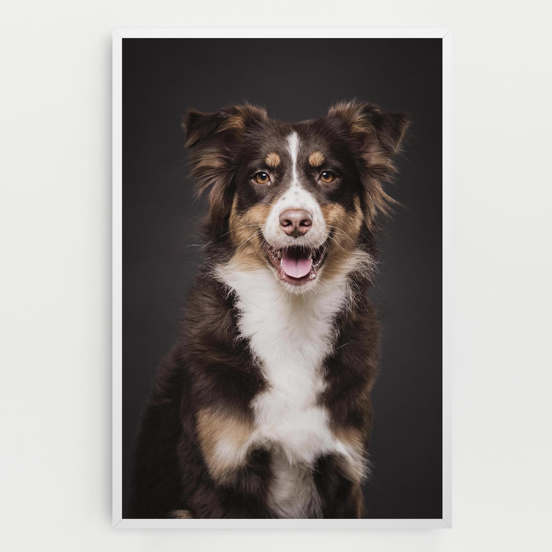 Cute Dog Sitting mockup 0