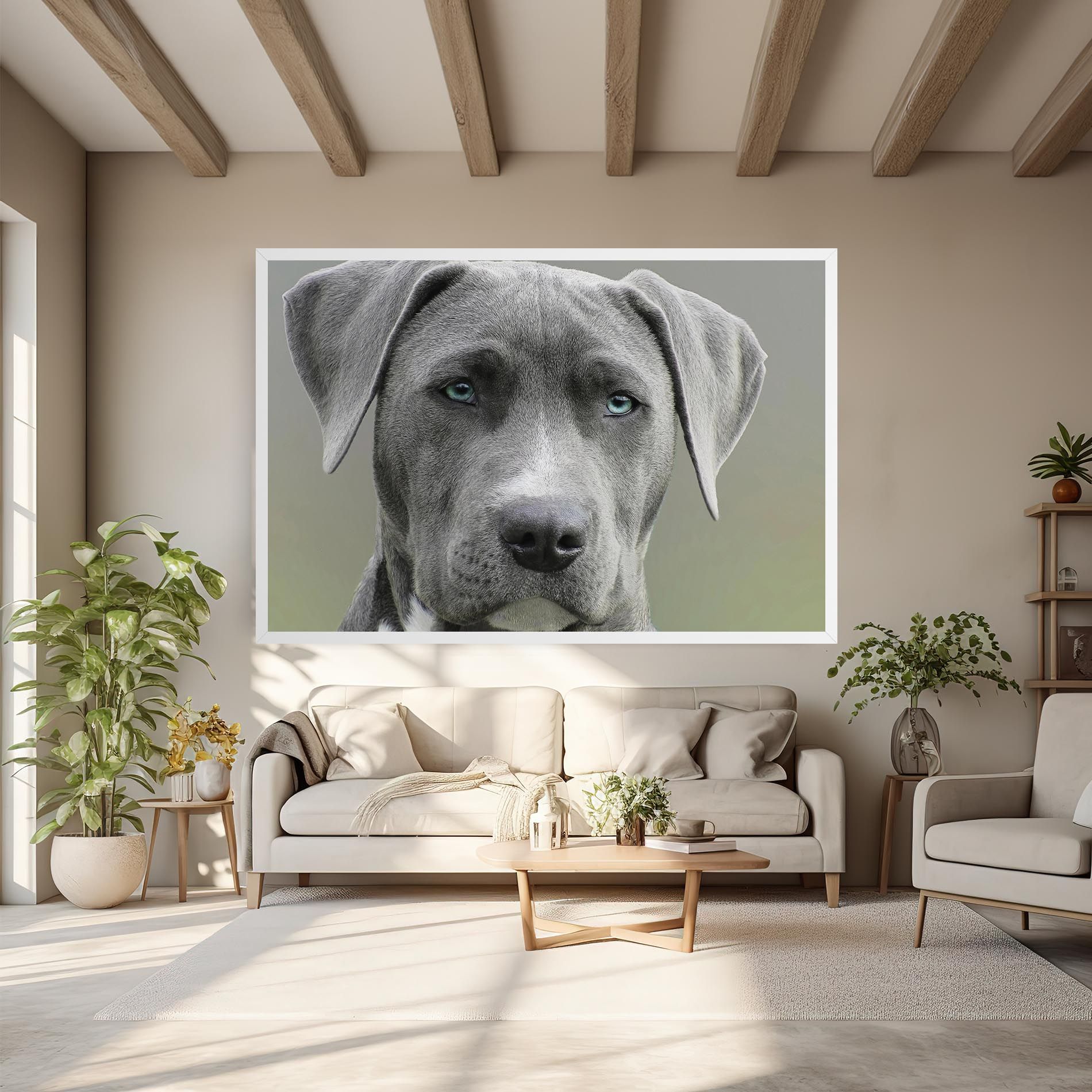 Blue Eyes Dog mockup 6