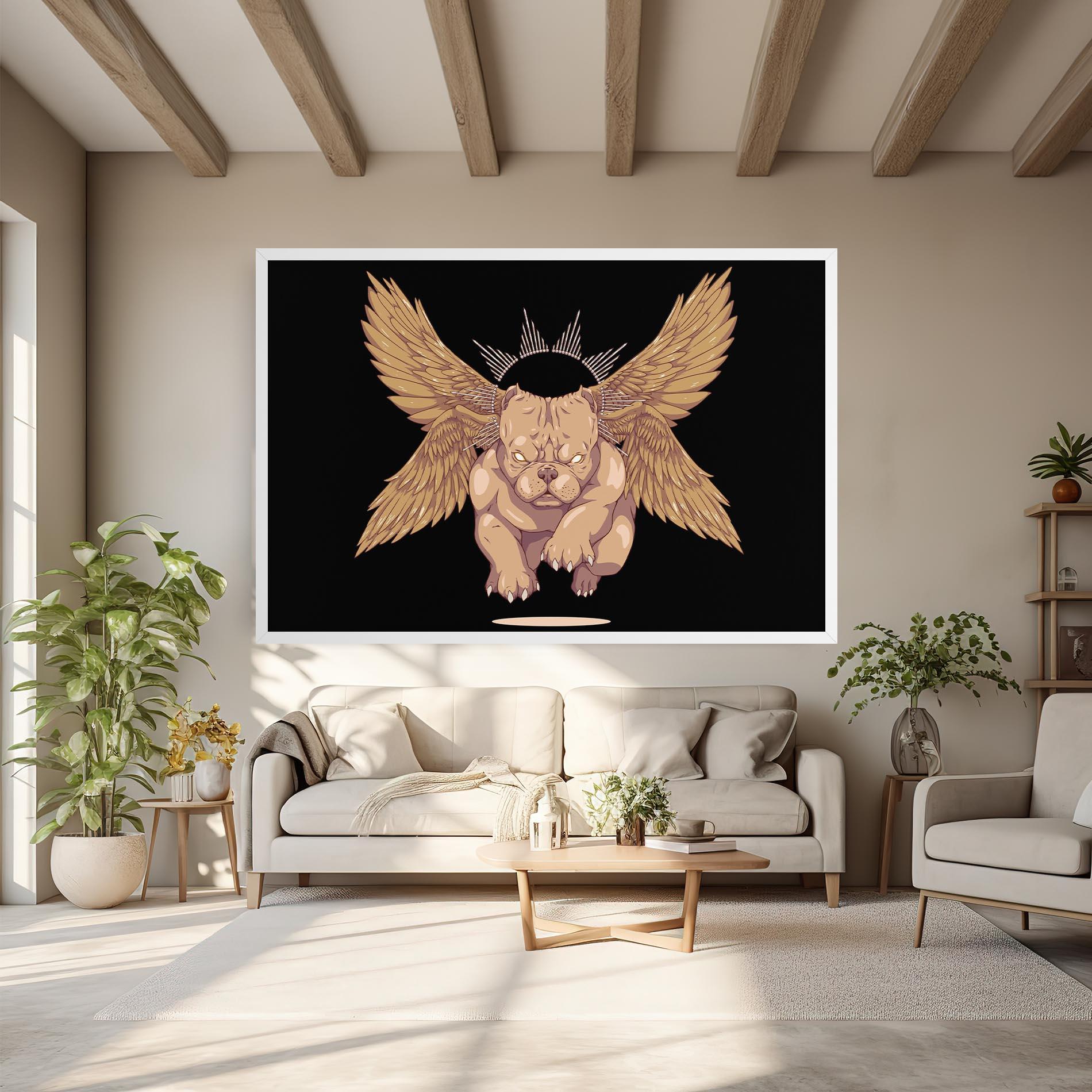 Картина на платно Doggo mockup 6