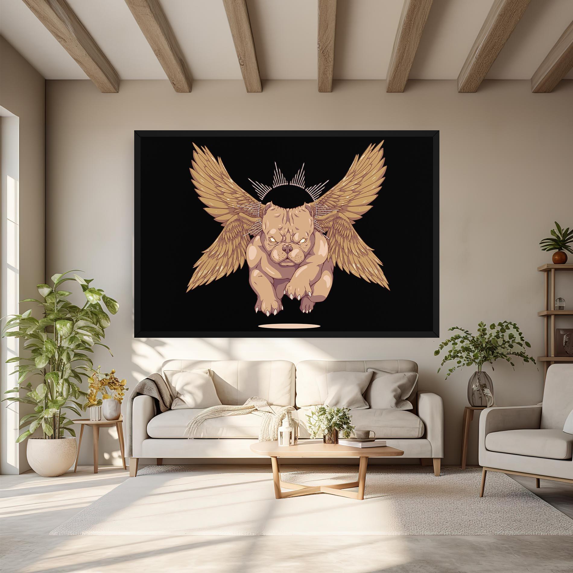 Картина на платно Doggo mockup 6